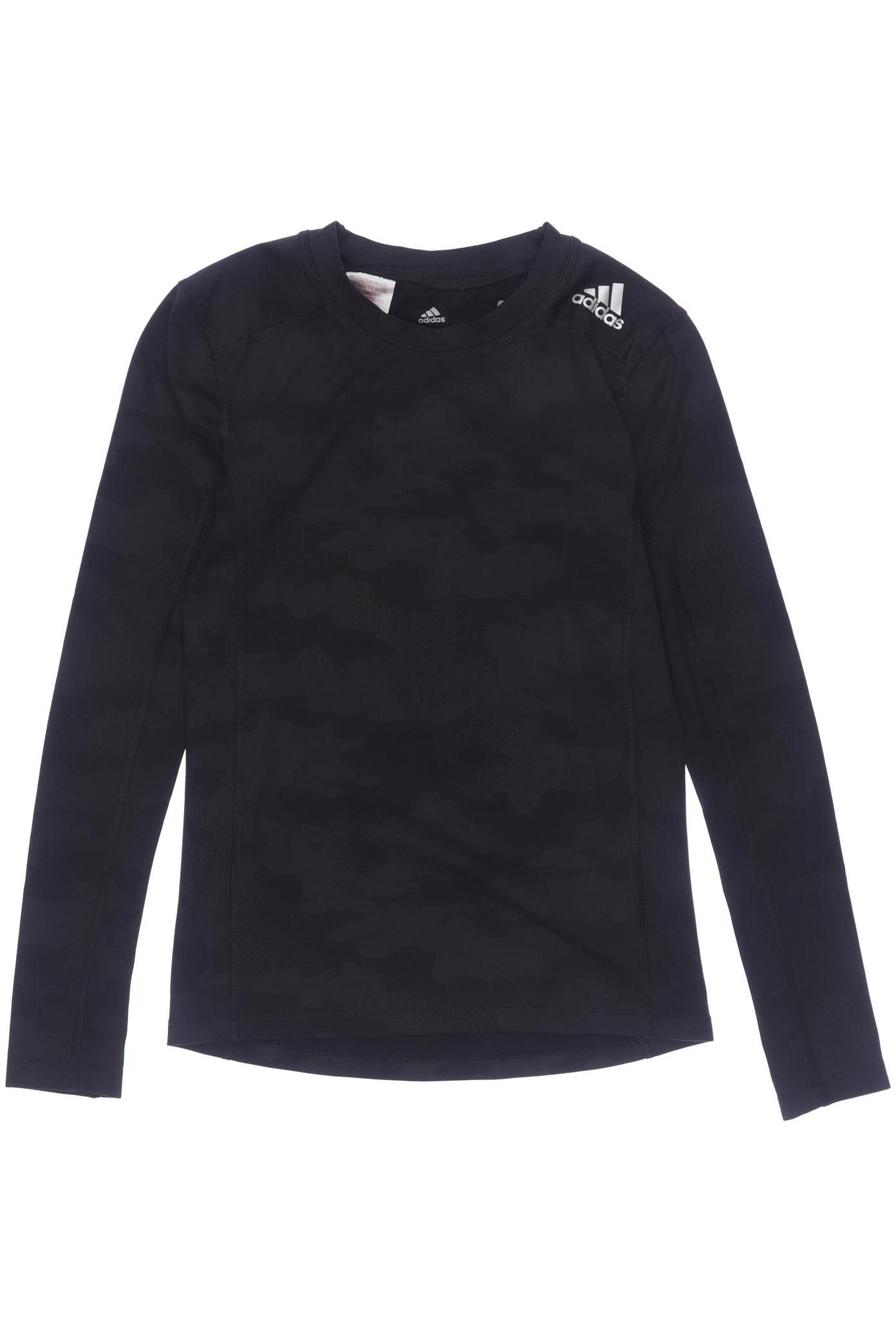 

adidas Herren Langarmshirt, schwarz, Gr. 152