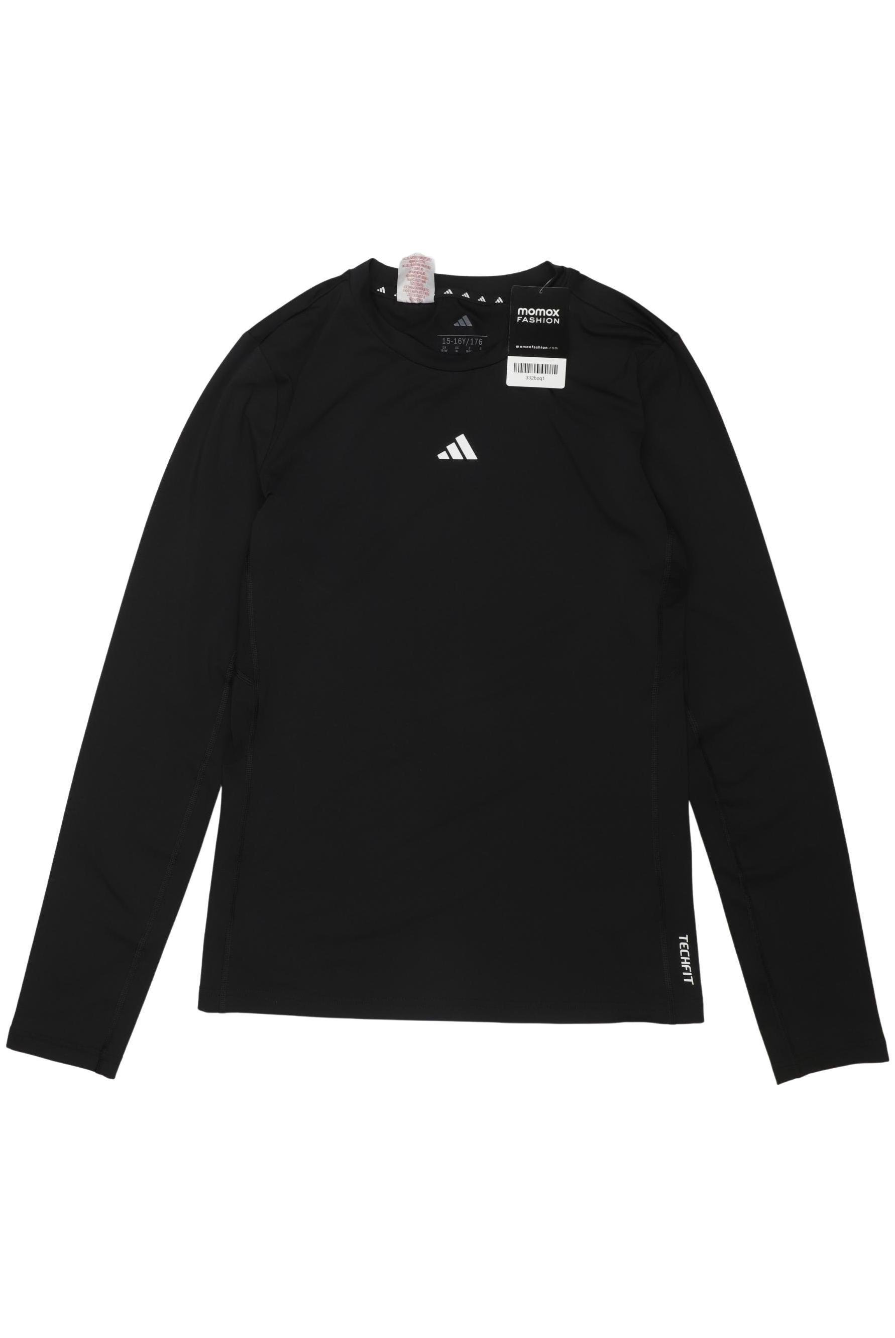 

adidas Jungen Langarmshirt, schwarz, Gr. 176