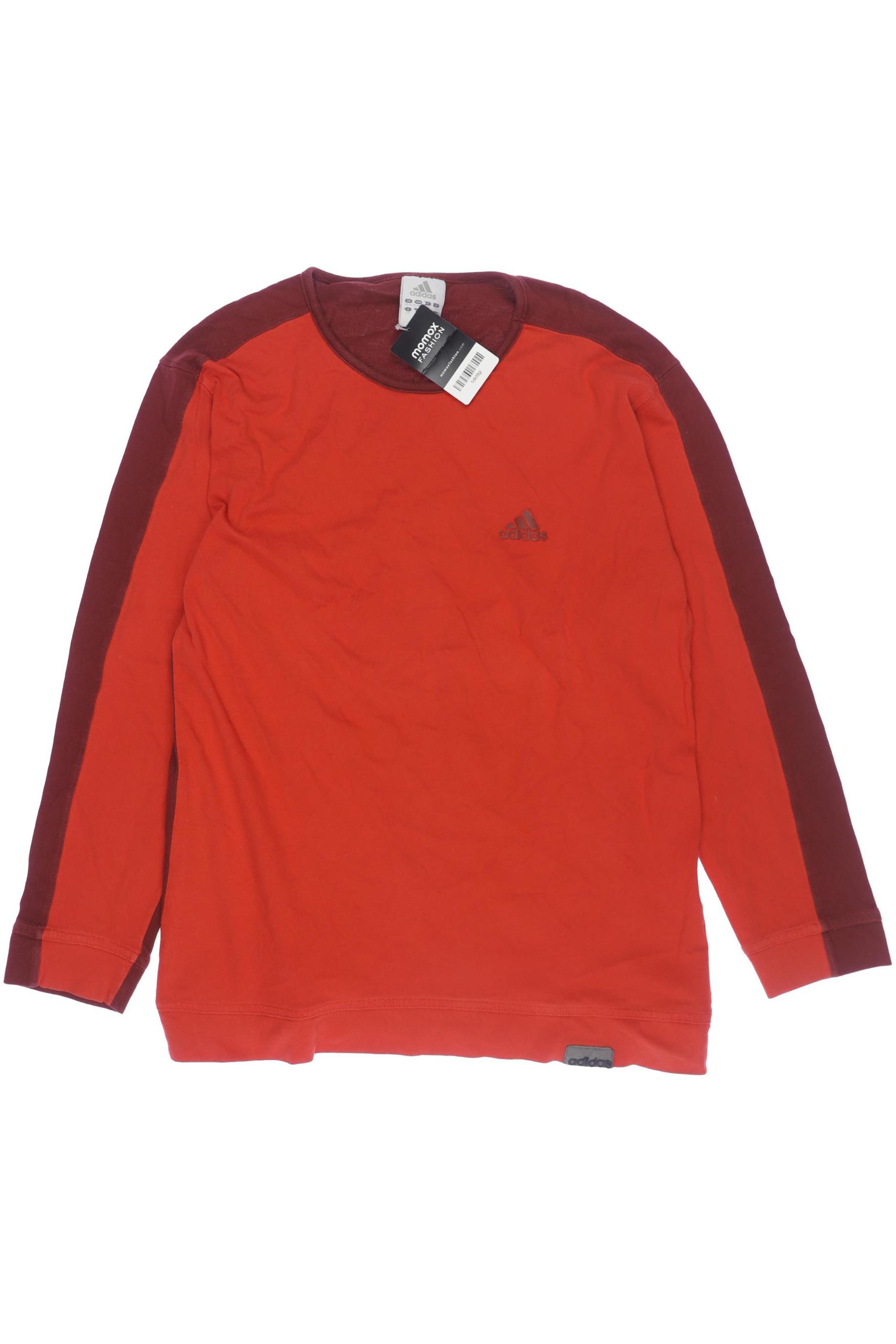 

adidas Herren Langarmshirt, rot, Gr. 176