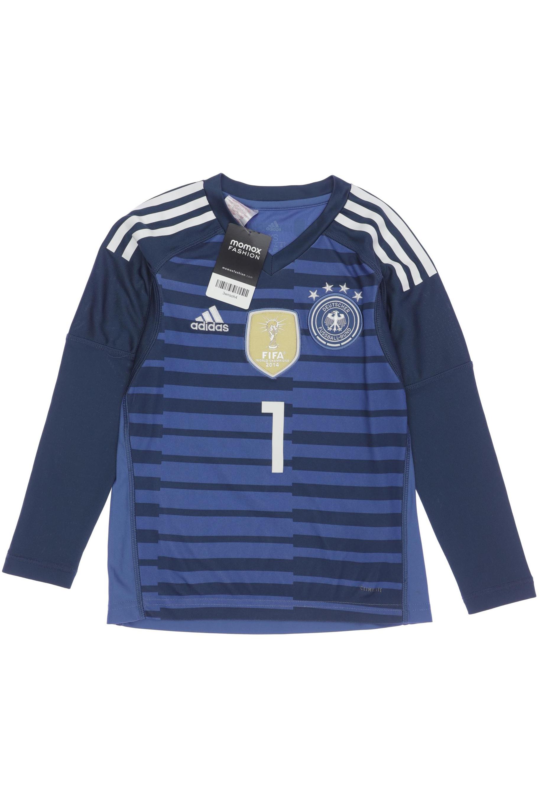

adidas Herren Langarmshirt, blau, Gr. 122