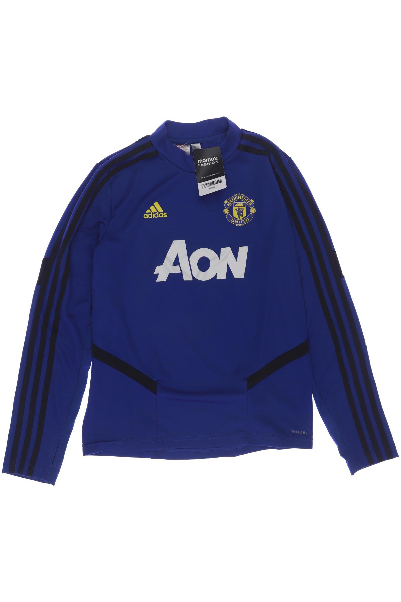 

adidas Herren Langarmshirt, blau, Gr. 152