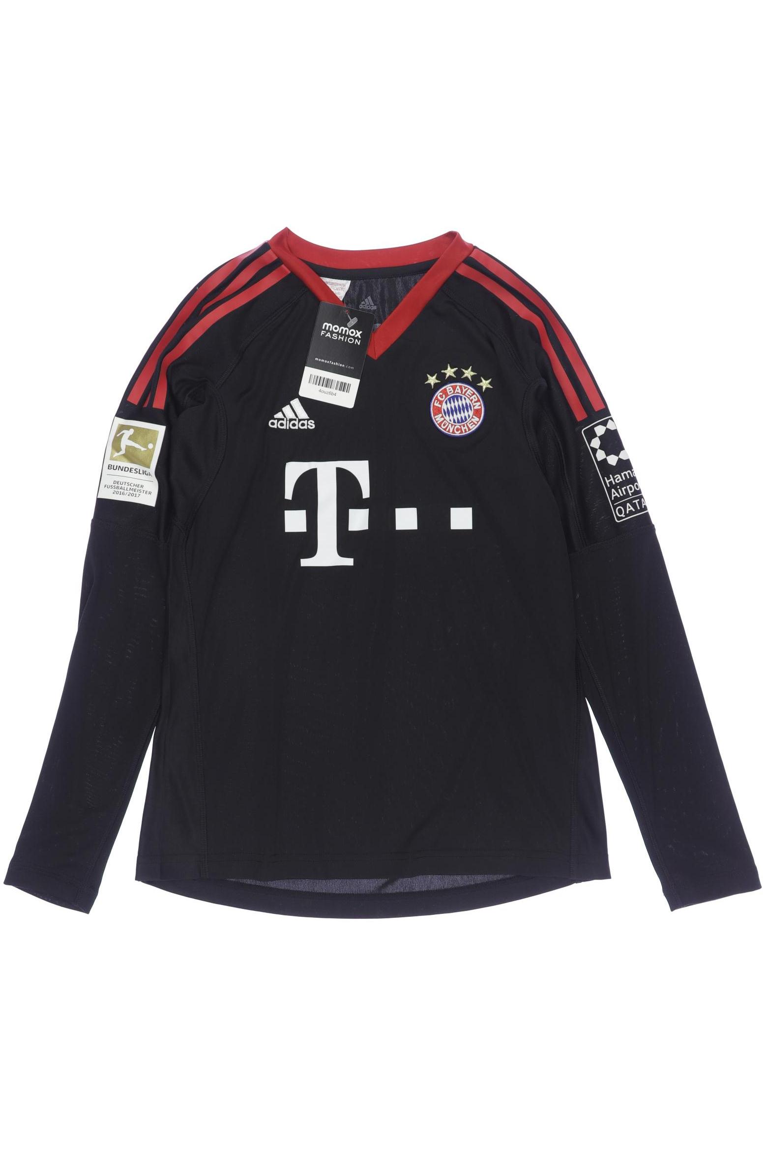 

adidas Herren Langarmshirt, schwarz, Gr. 152