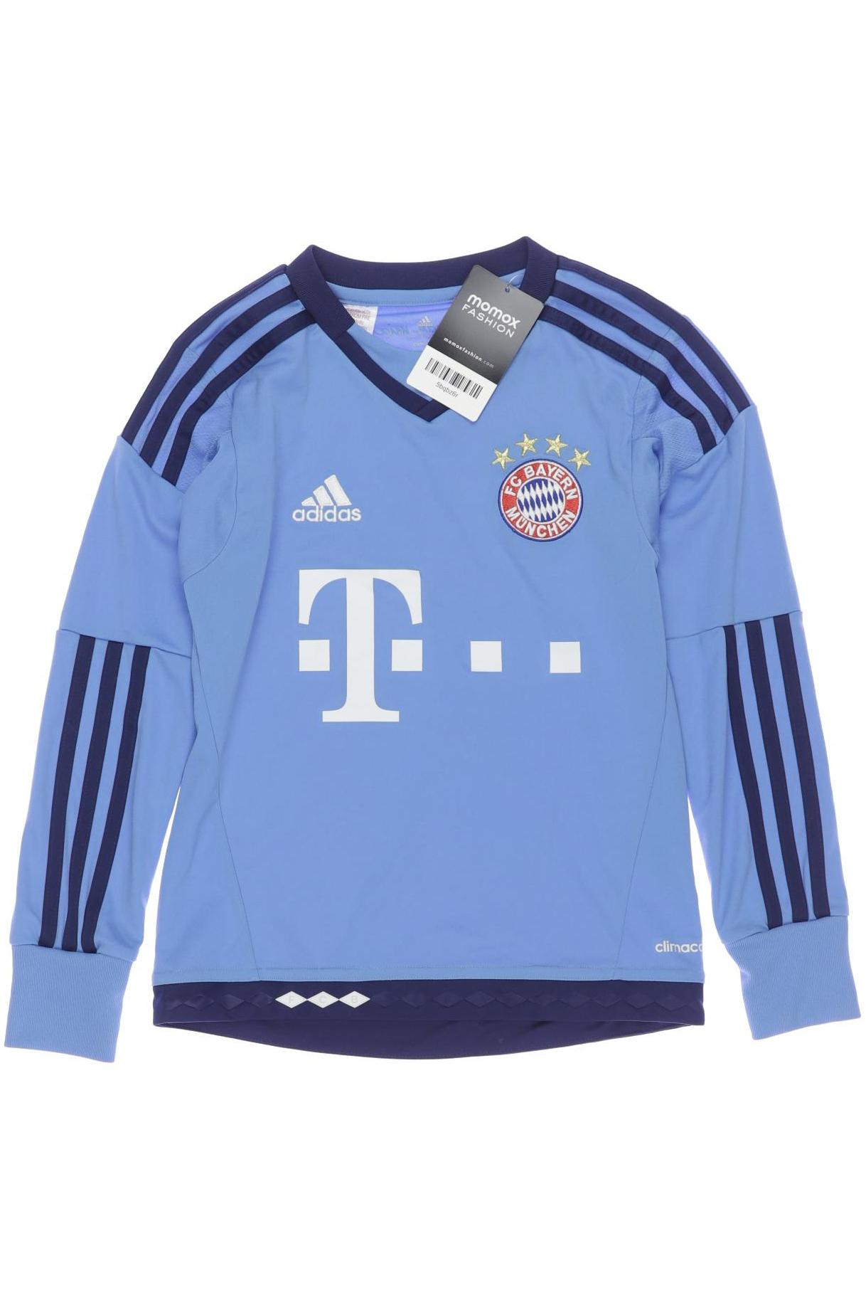 

adidas Herren Langarmshirt, blau, Gr. 128
