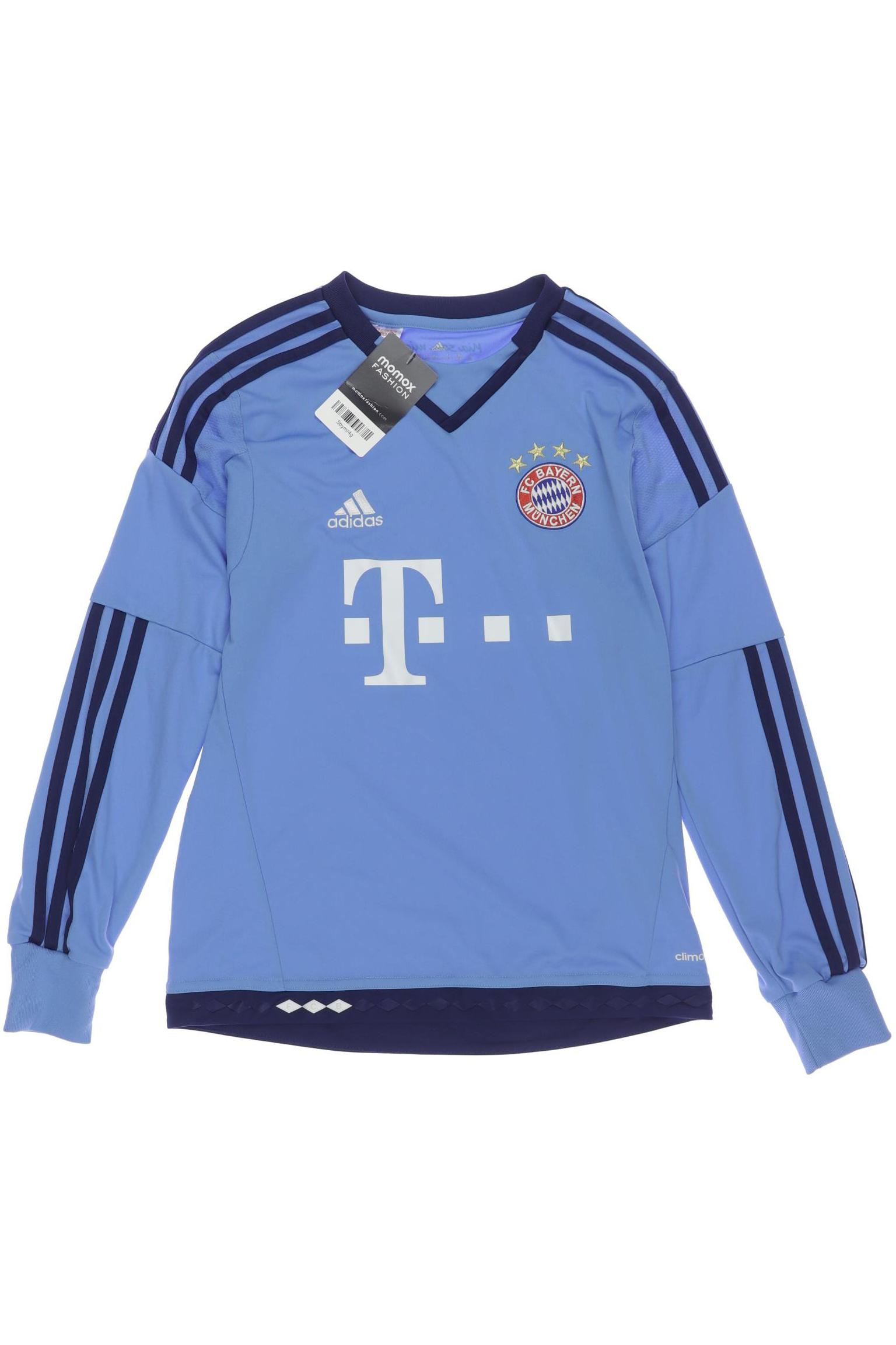 

adidas Herren Langarmshirt, blau, Gr. 152