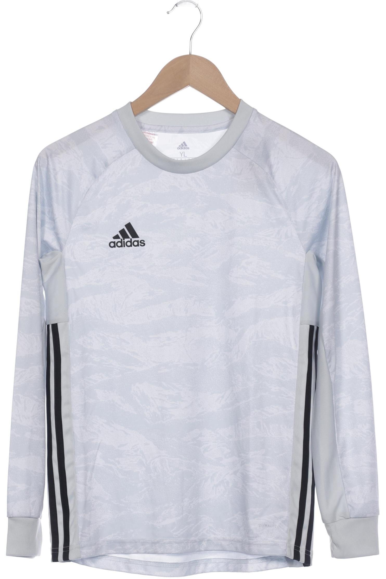 

adidas Herren Langarmshirt, hellblau, Gr. 164