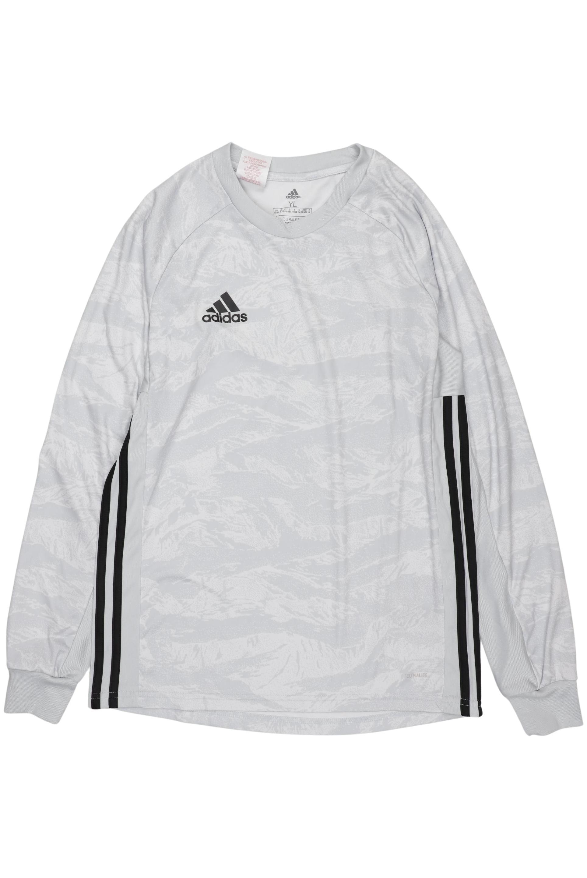 

adidas Herren Langarmshirt, grau, Gr. 164