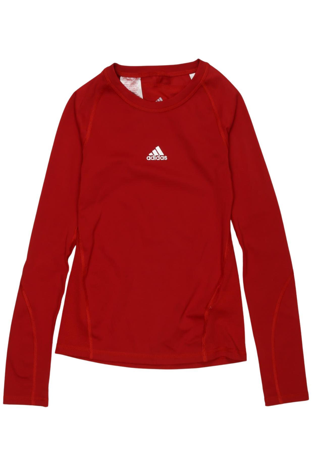 

adidas Jungen Langarmshirt, rot, Gr. 134