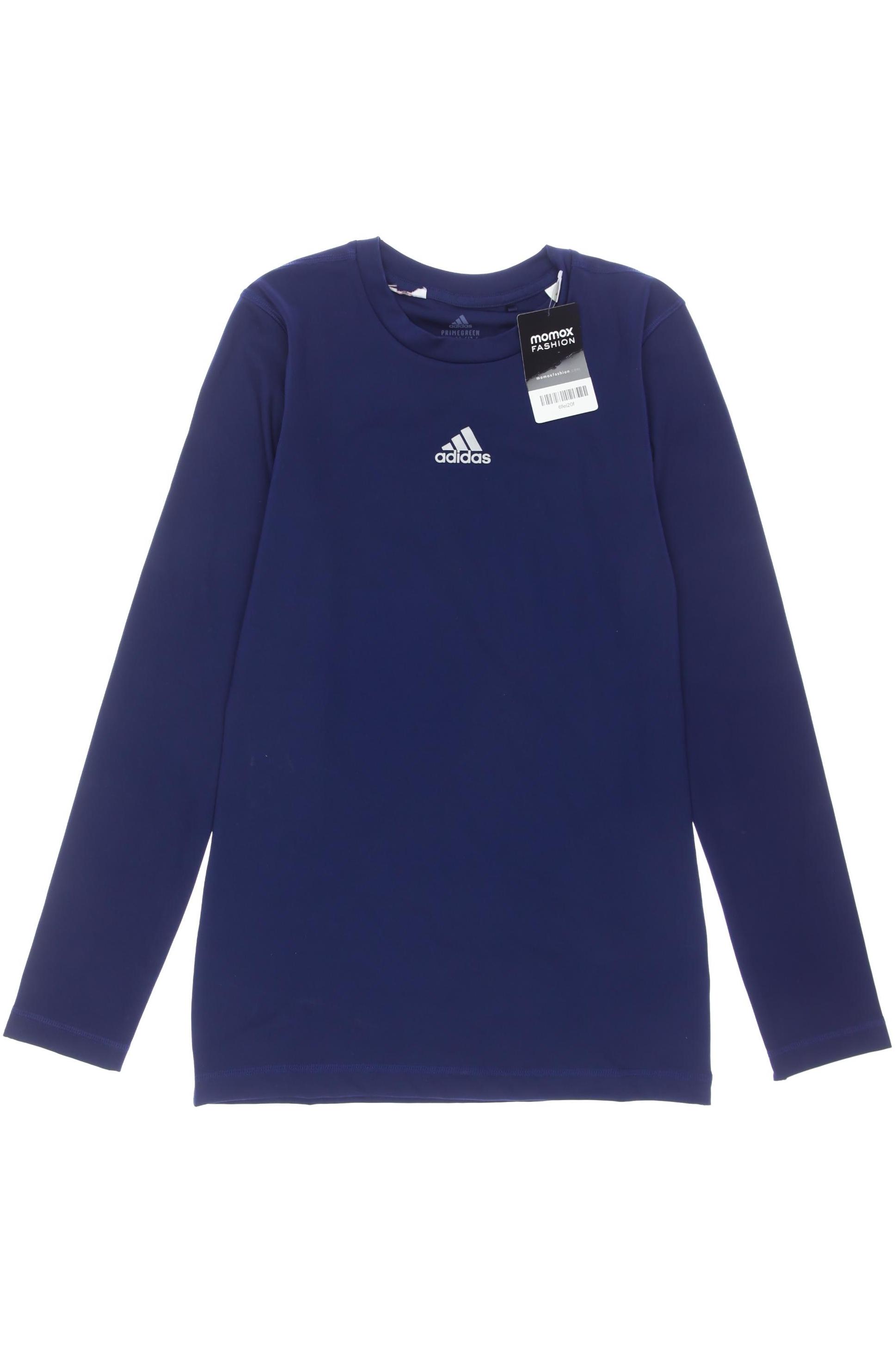 

adidas Herren Langarmshirt, marineblau, Gr. 164