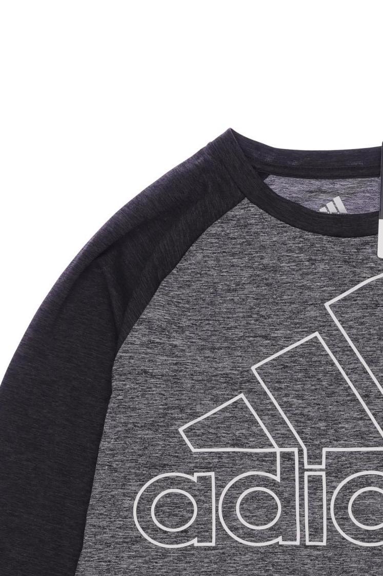 Thumbnail - adidas Jungen Langarmshirt, grau, Gr. 10