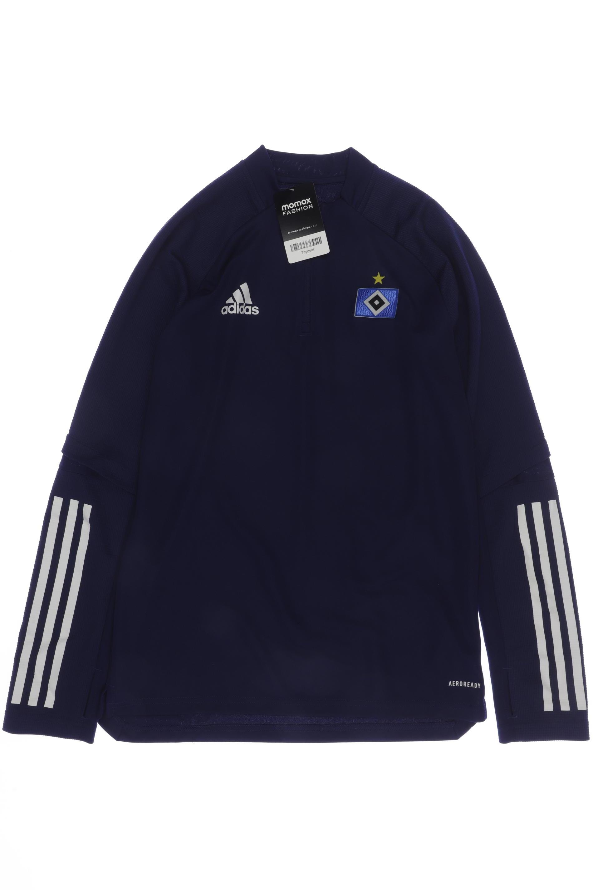 

adidas Herren Langarmshirt, marineblau, Gr. 164