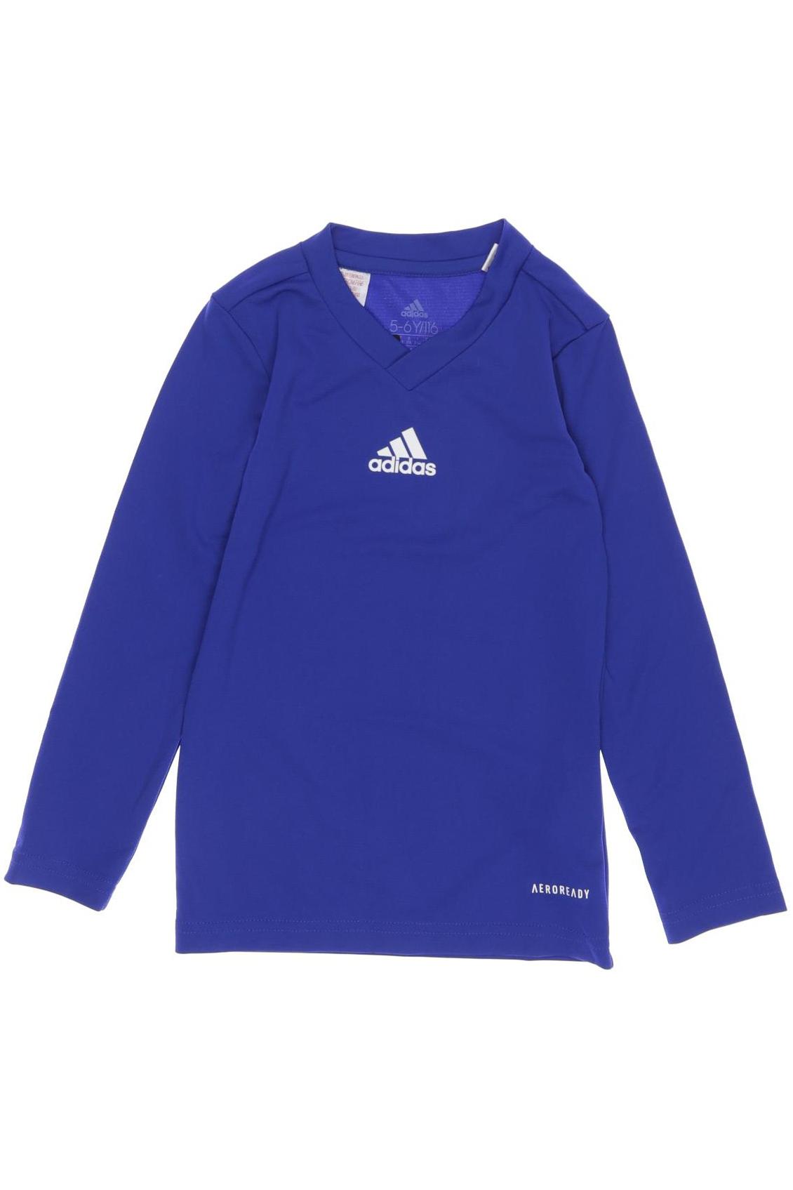 

adidas Herren Langarmshirt, blau, Gr. 116