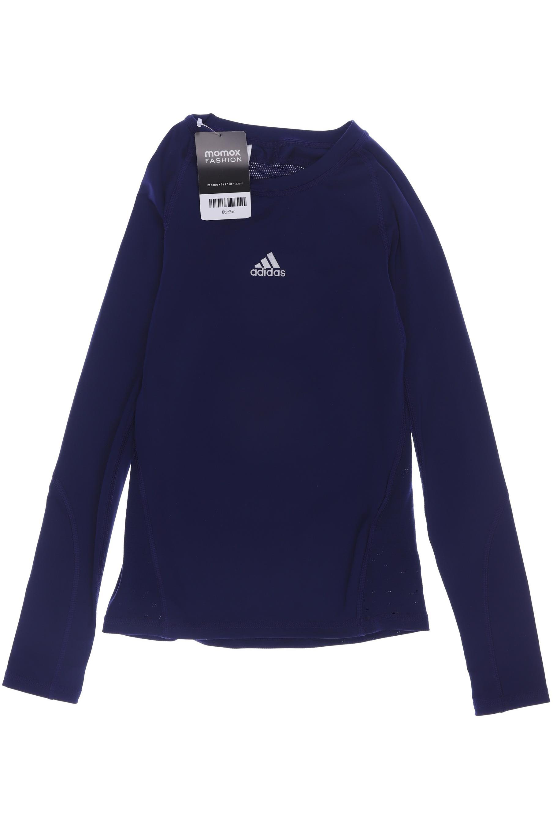 

adidas Jungen Langarmshirt, blau, Gr. 140