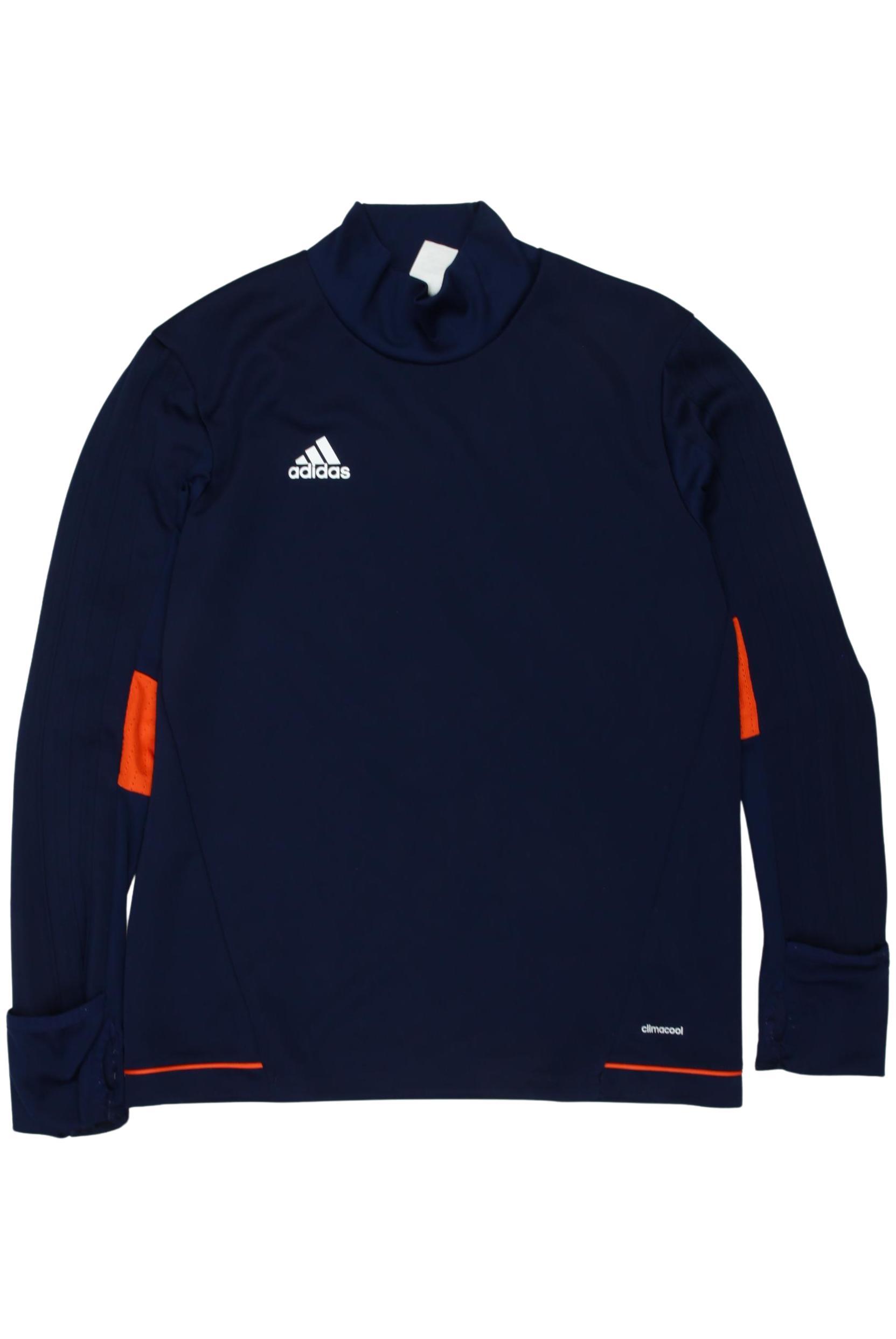 

adidas Herren Langarmshirt, marineblau, Gr. 152
