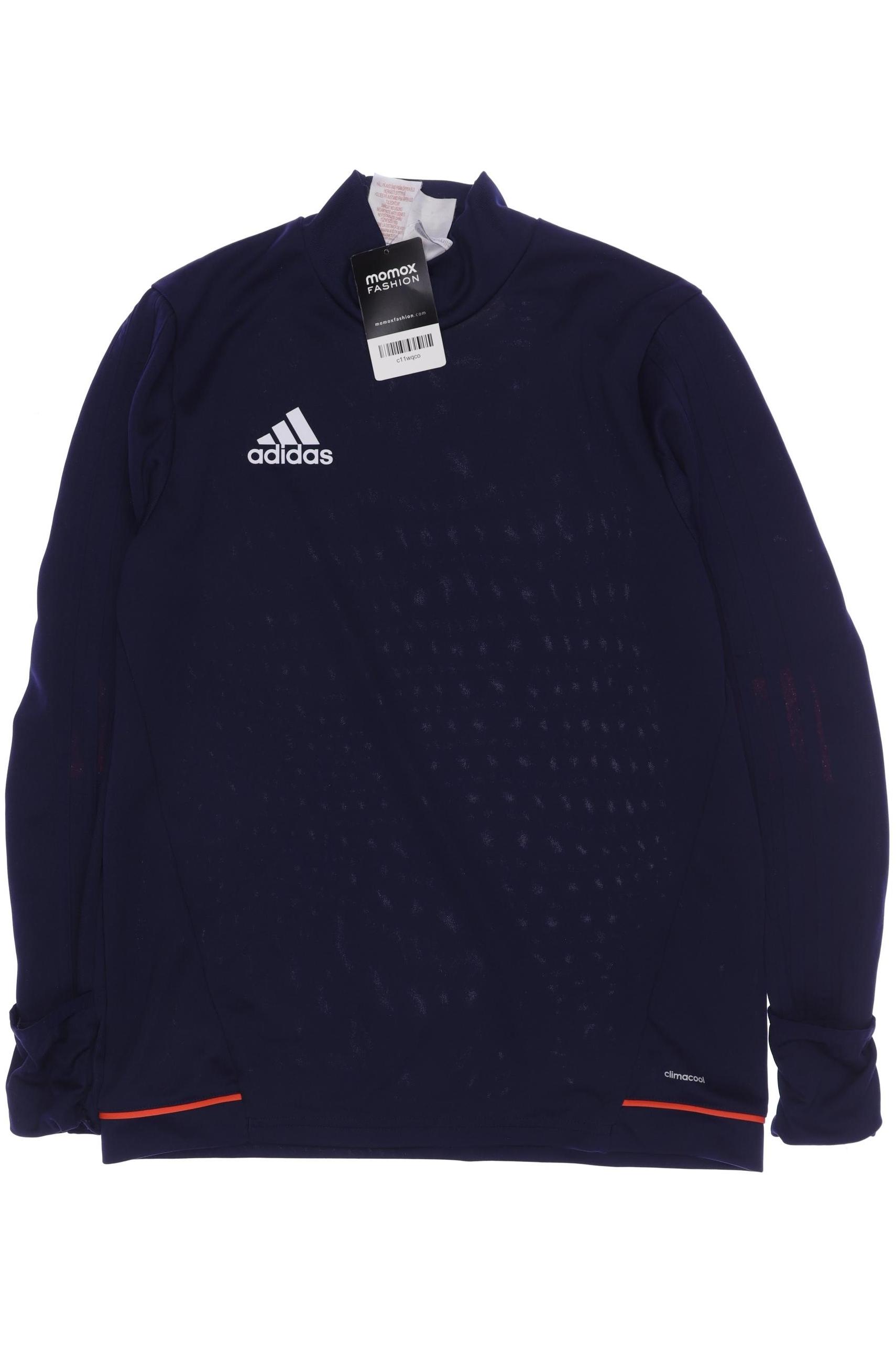 

adidas Herren Langarmshirt, marineblau, Gr. 164