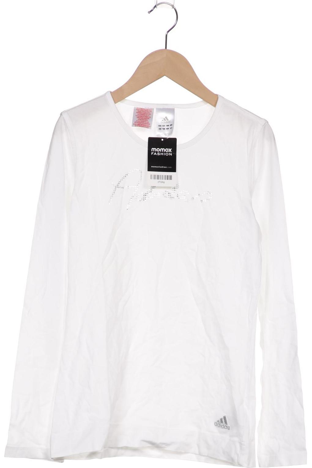 

adidas Herren Langarmshirt, weiß, Gr. 164