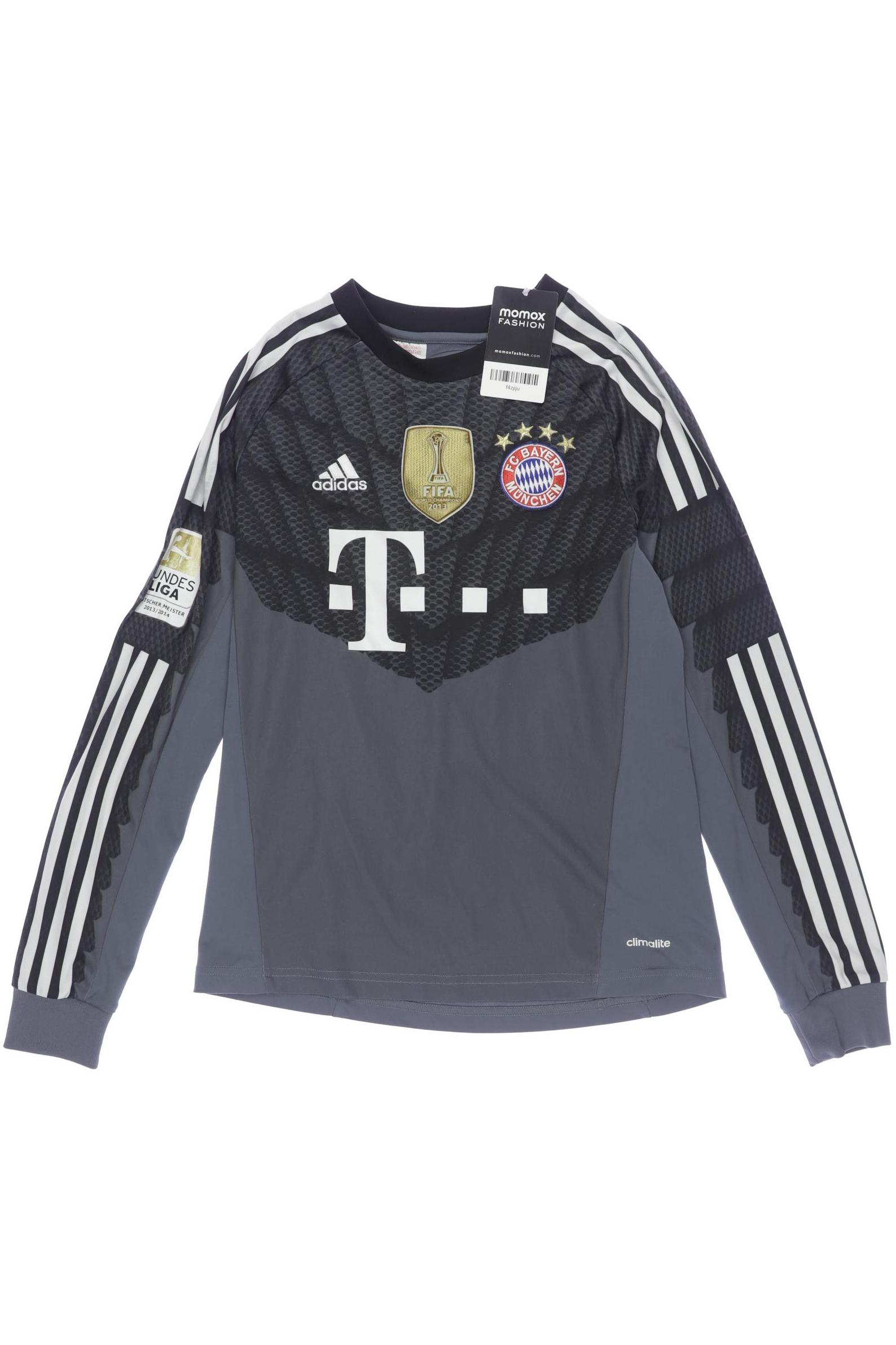 

adidas Herren Langarmshirt, grau, Gr. 152