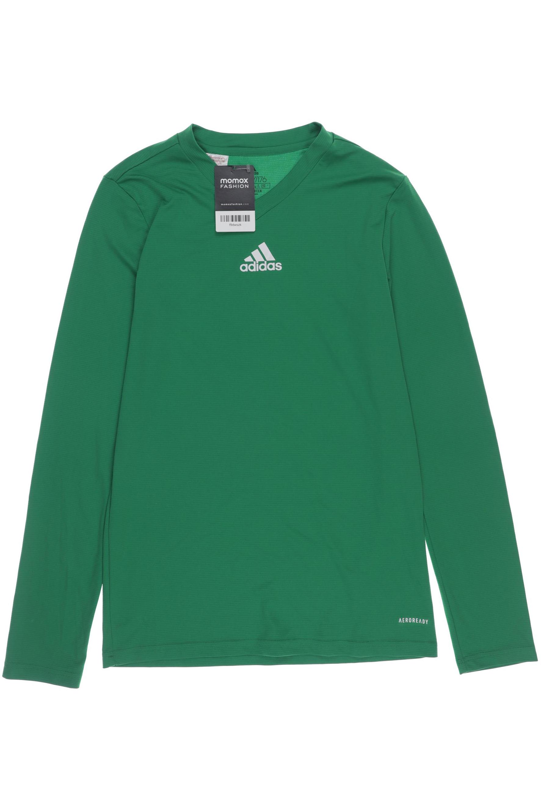 

adidas Herren Langarmshirt, grün, Gr. 176