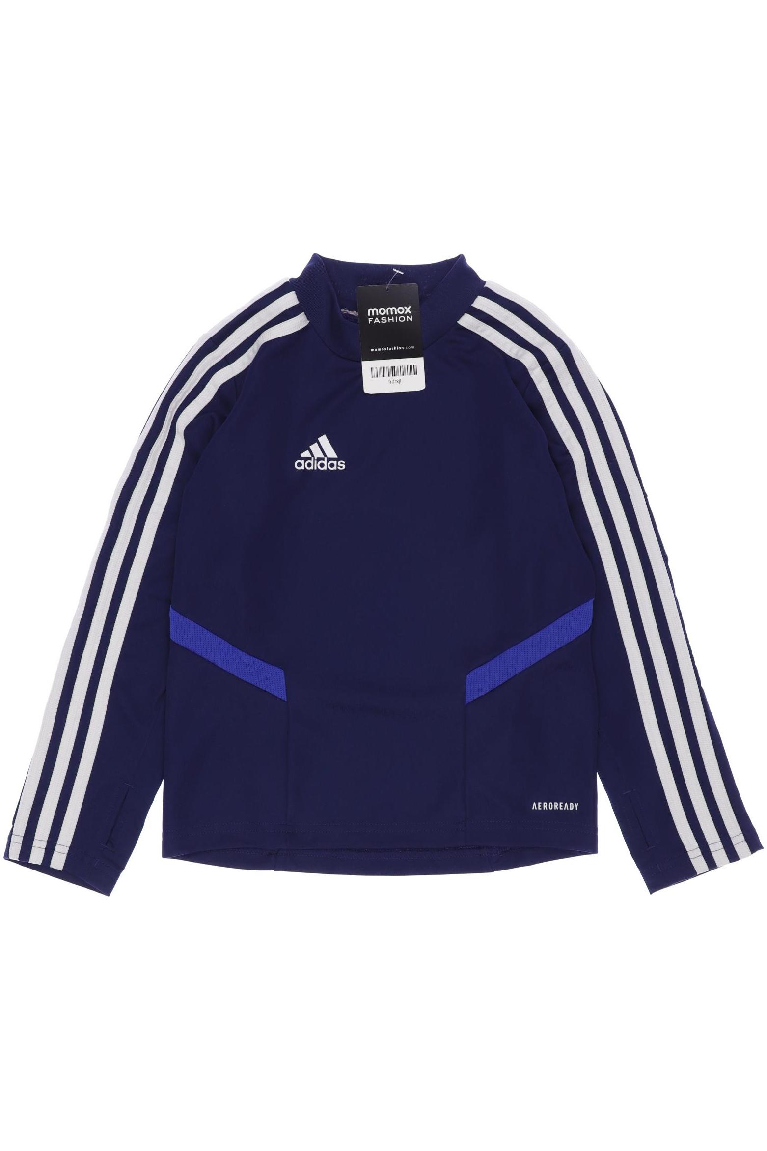 

adidas Herren Langarmshirt, blau, Gr. 128