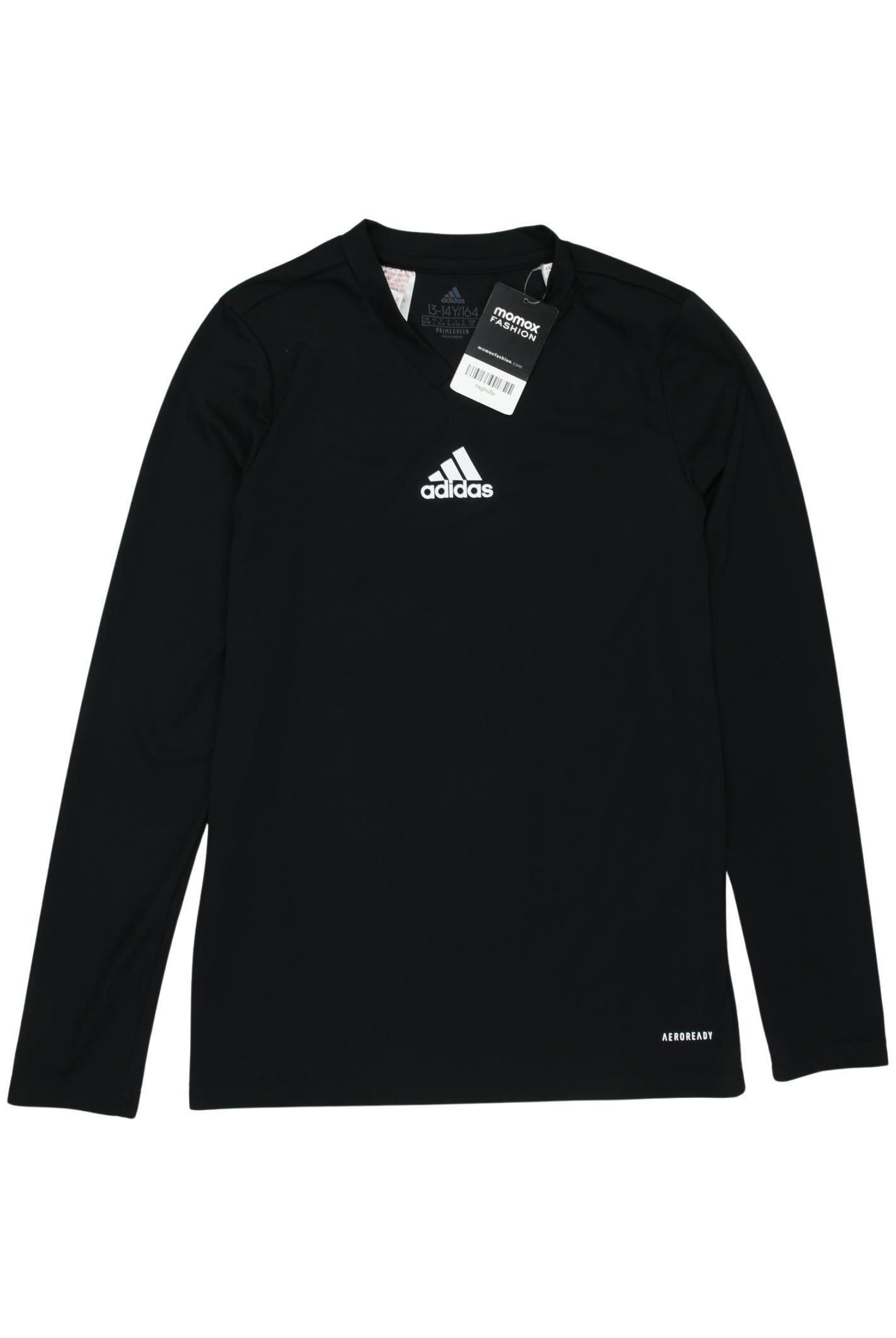 

adidas Jungen Langarmshirt, schwarz, Gr. 164