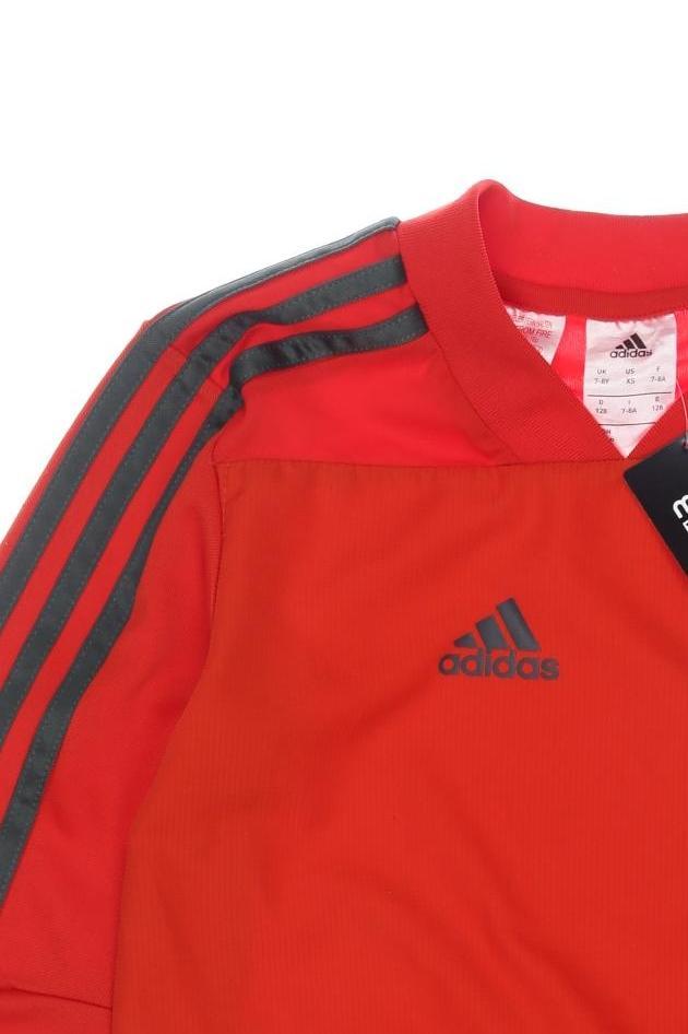 Thumbnail - adidas Jungen Langarmshirt, rot, Gr. 128