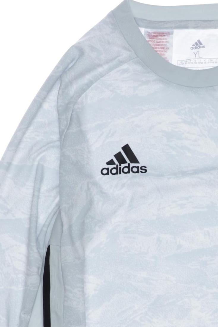 Thumbnail - adidas Jungen Langarmshirt, weiß, Gr. 164