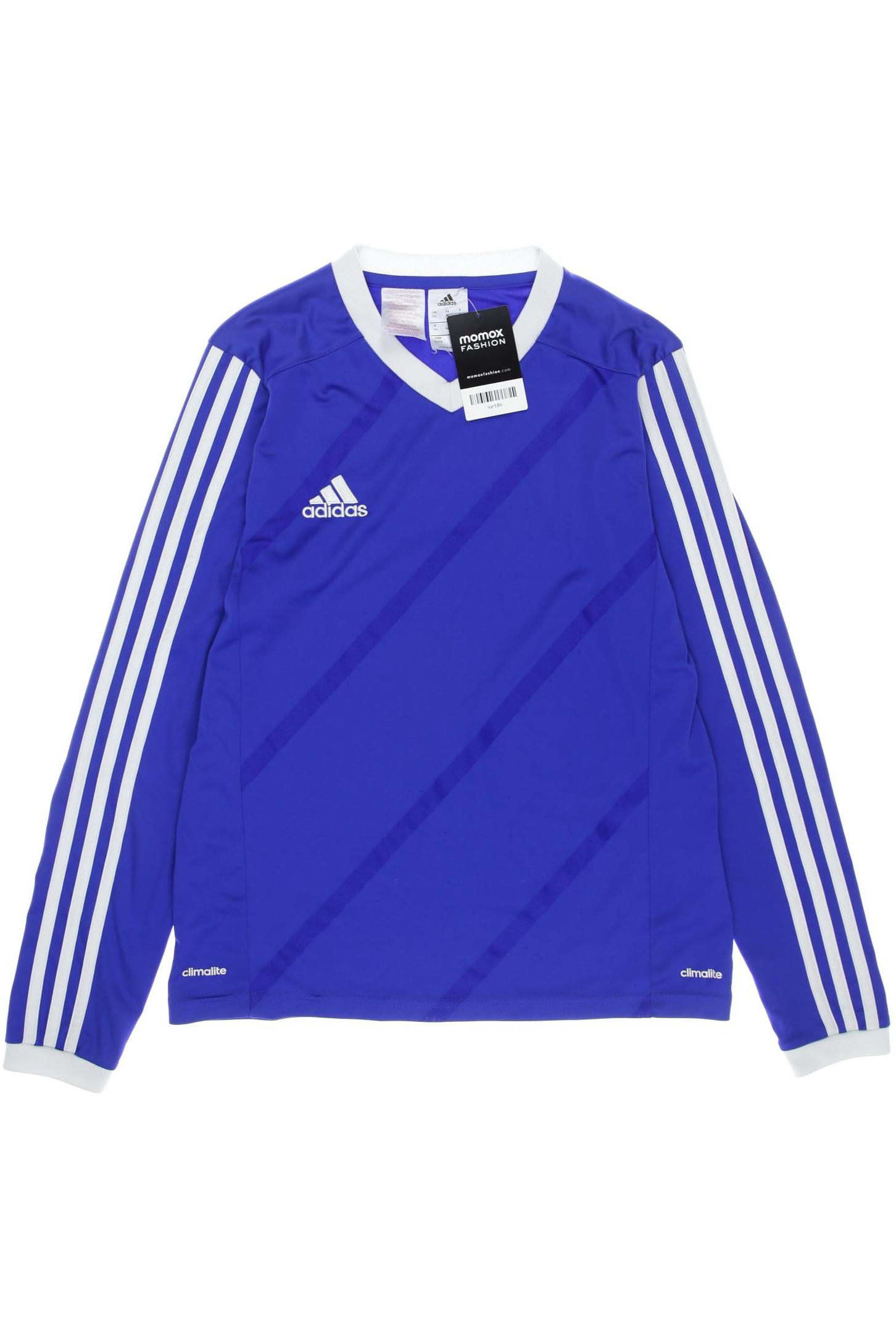 

adidas Herren Langarmshirt, blau, Gr. 164
