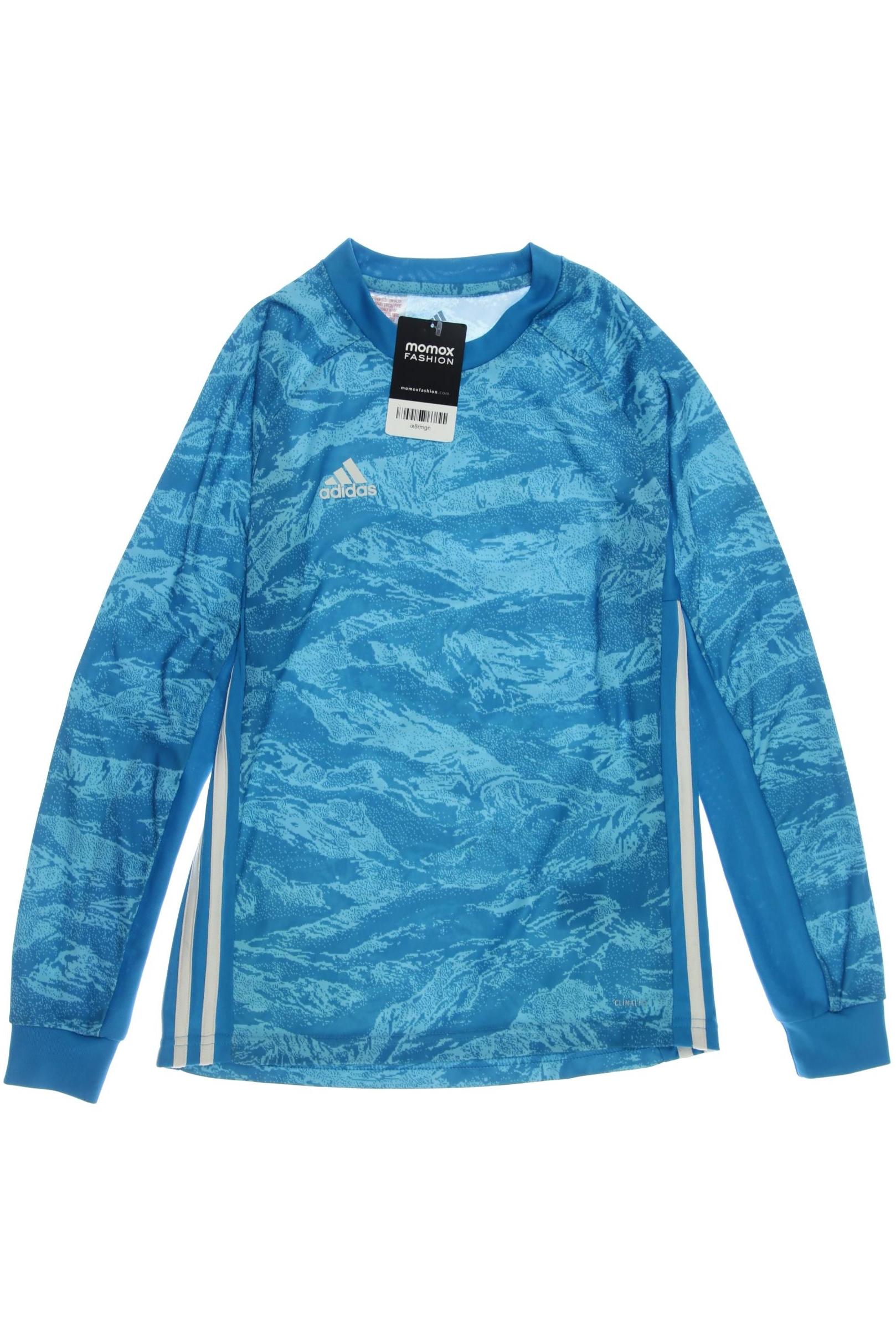 

adidas Herren Langarmshirt, blau, Gr. 152