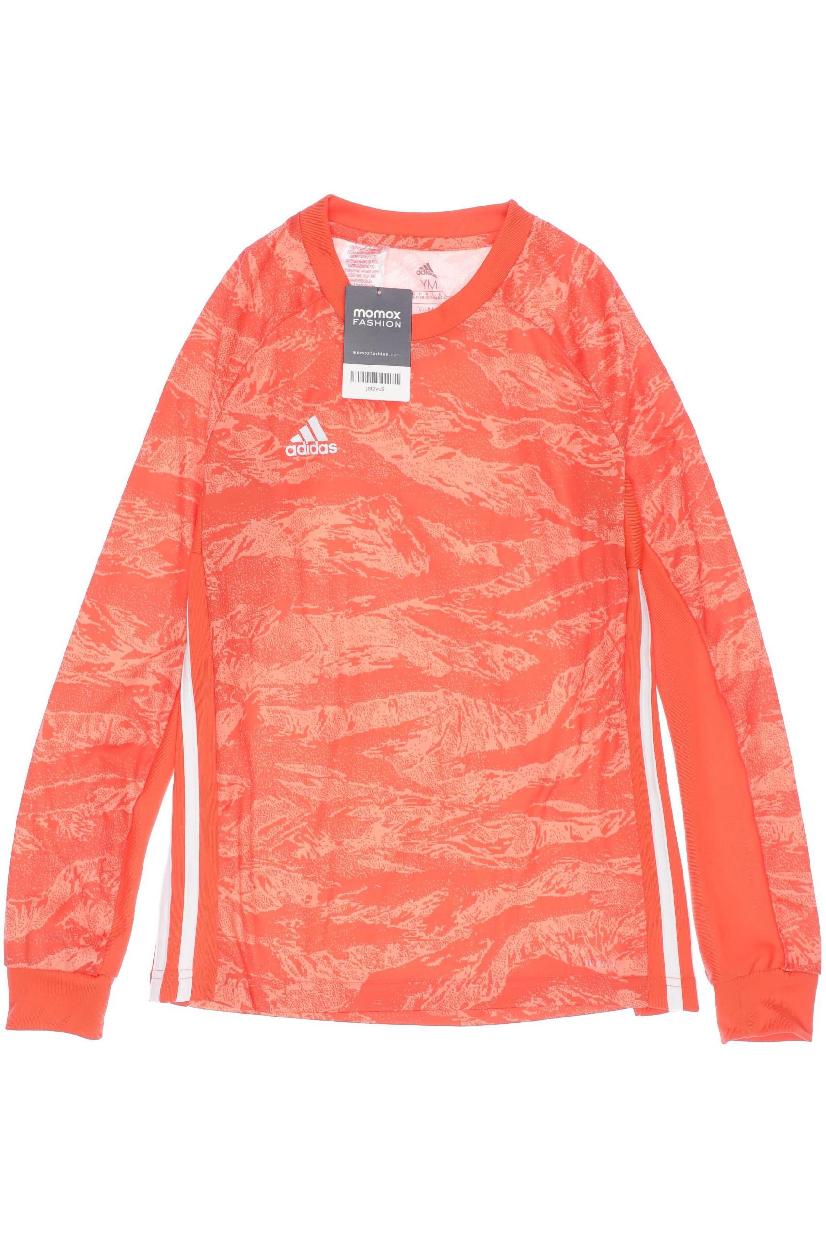 

adidas Herren Langarmshirt, orange, Gr. 152