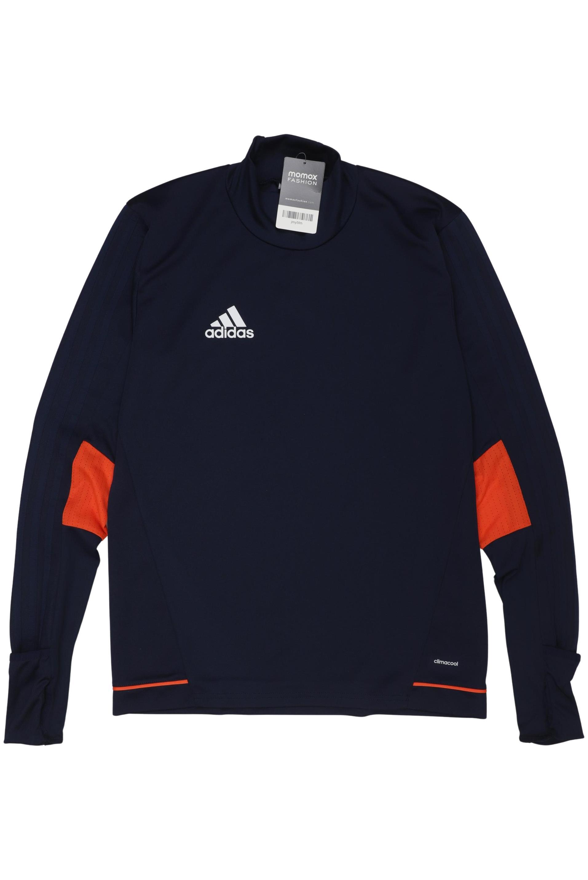 

adidas Jungen Langarmshirt, marineblau, Gr. 170