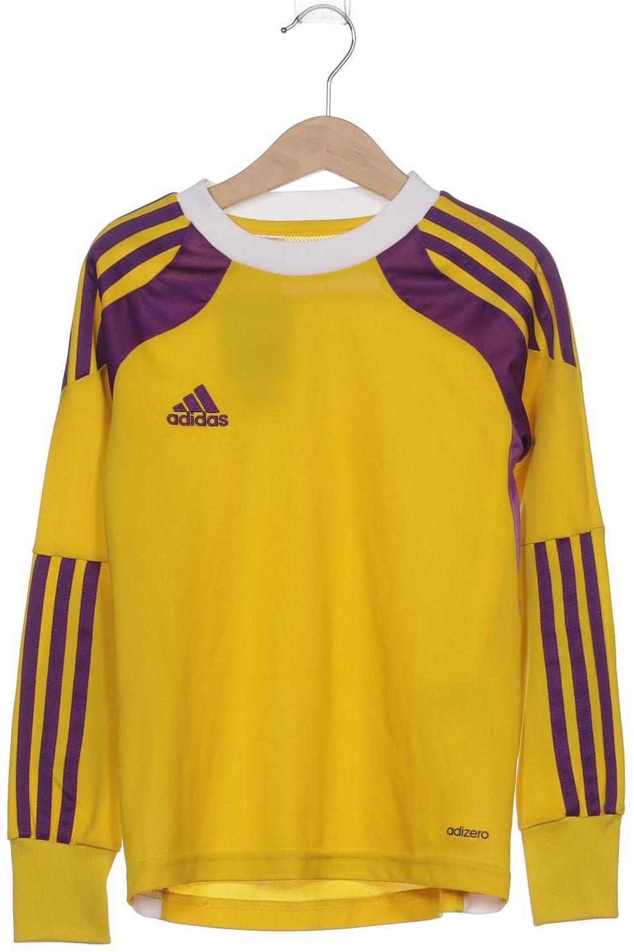 

adidas Herren Langarmshirt, gelb, Gr. 128