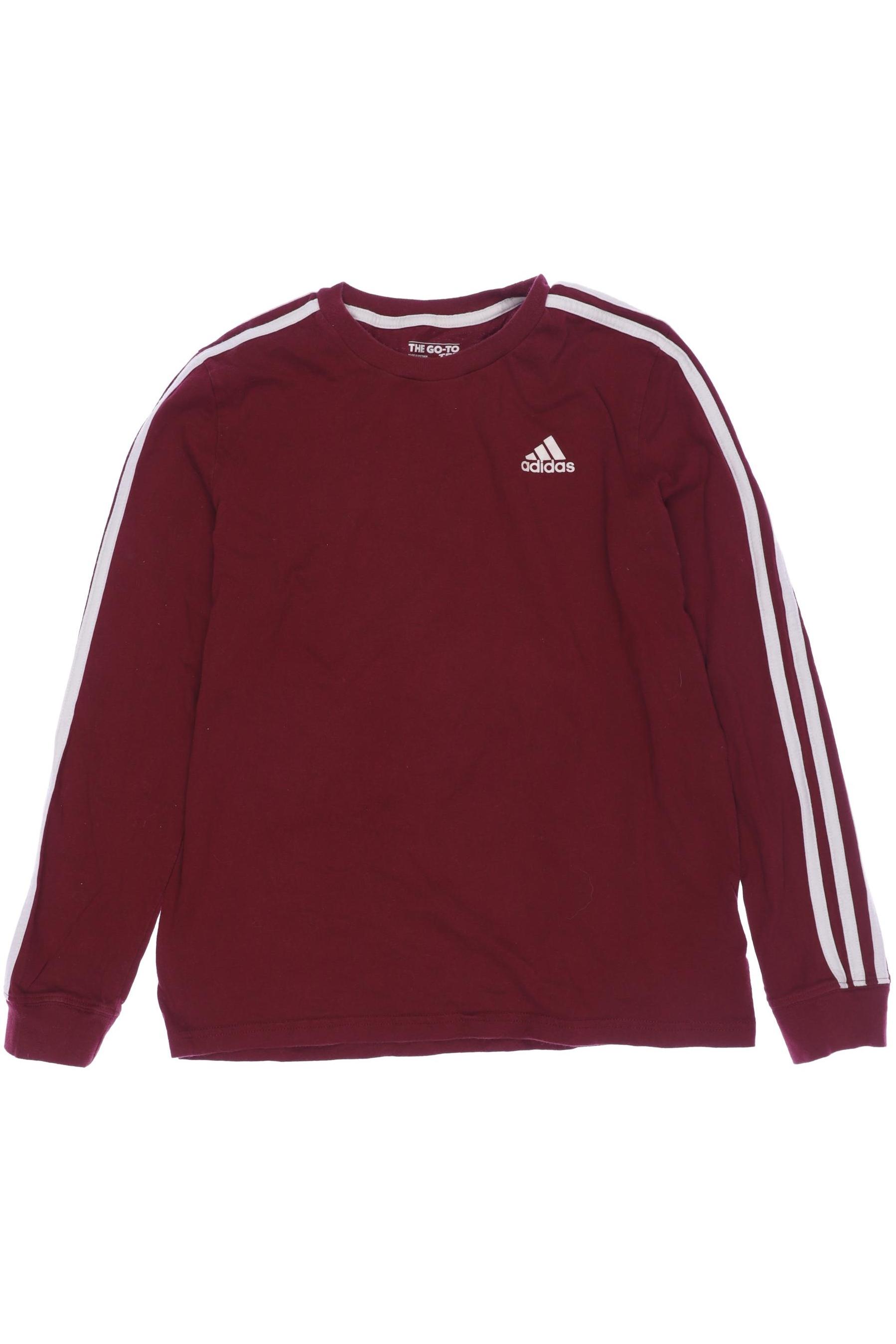 

adidas Herren Langarmshirt, bordeaux, Gr. 146