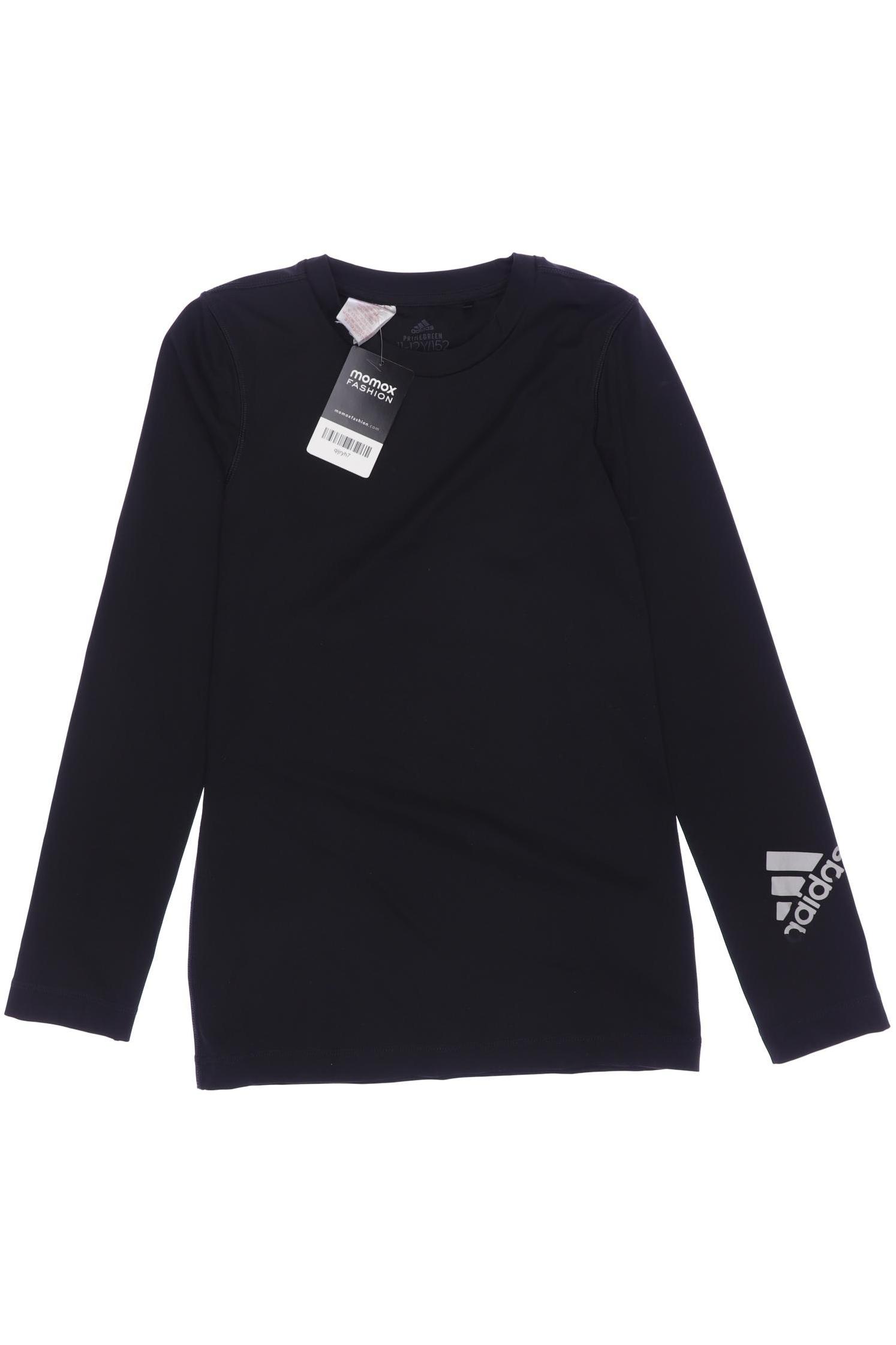 

adidas Herren Langarmshirt, schwarz, Gr. 152