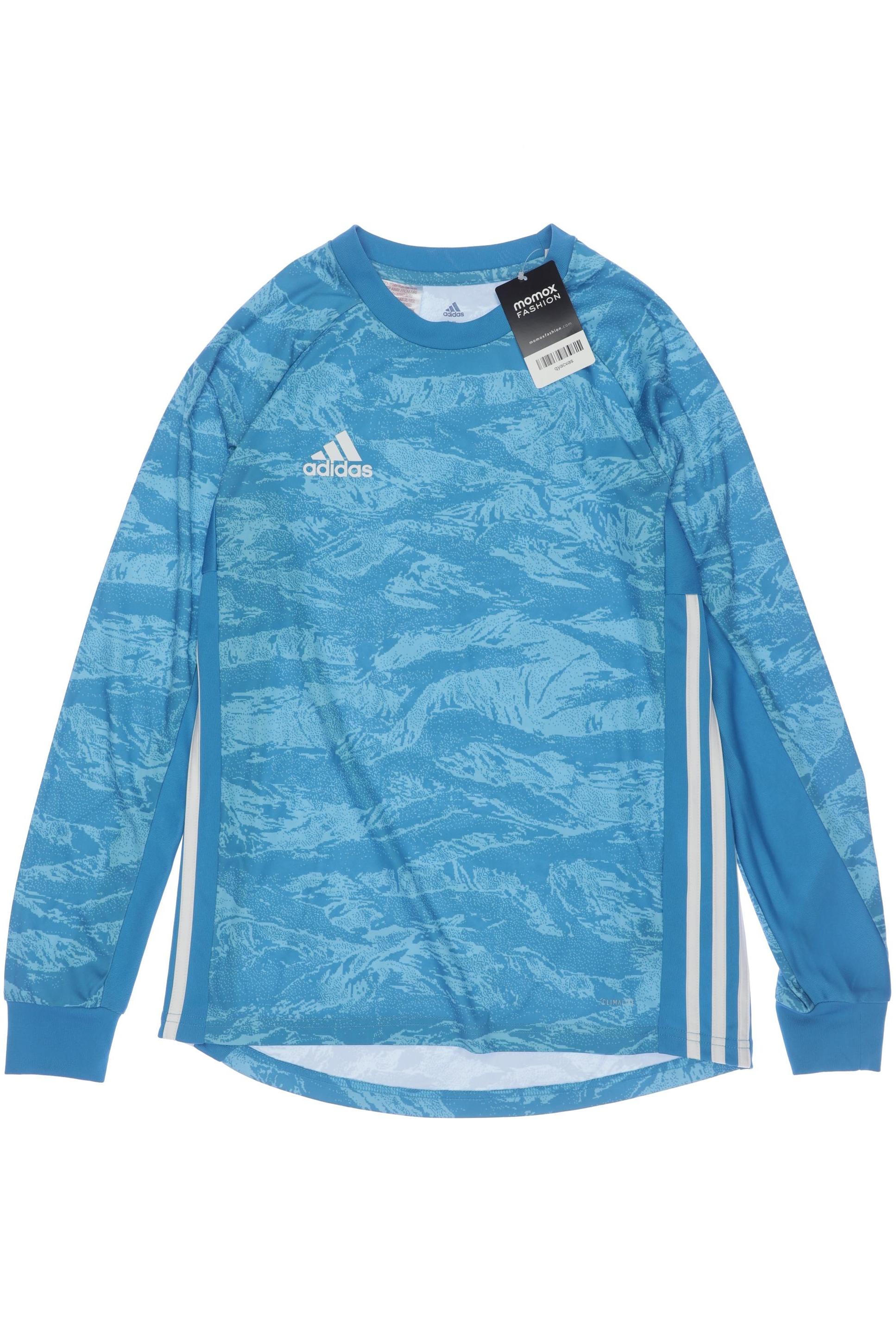 

adidas Herren Langarmshirt, blau, Gr. 164