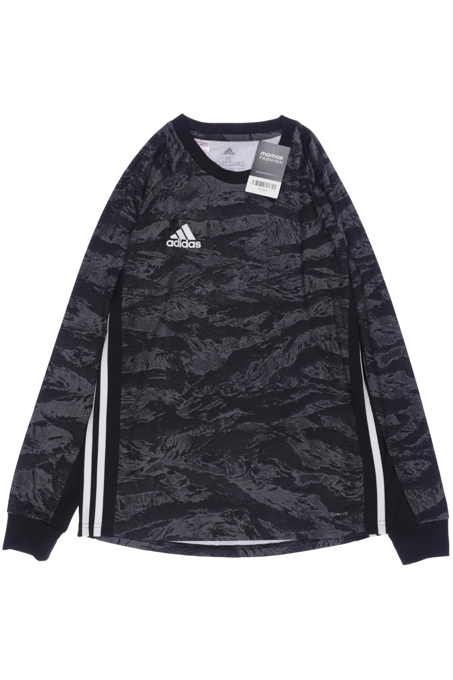 

adidas Herren Langarmshirt, schwarz, Gr. 164