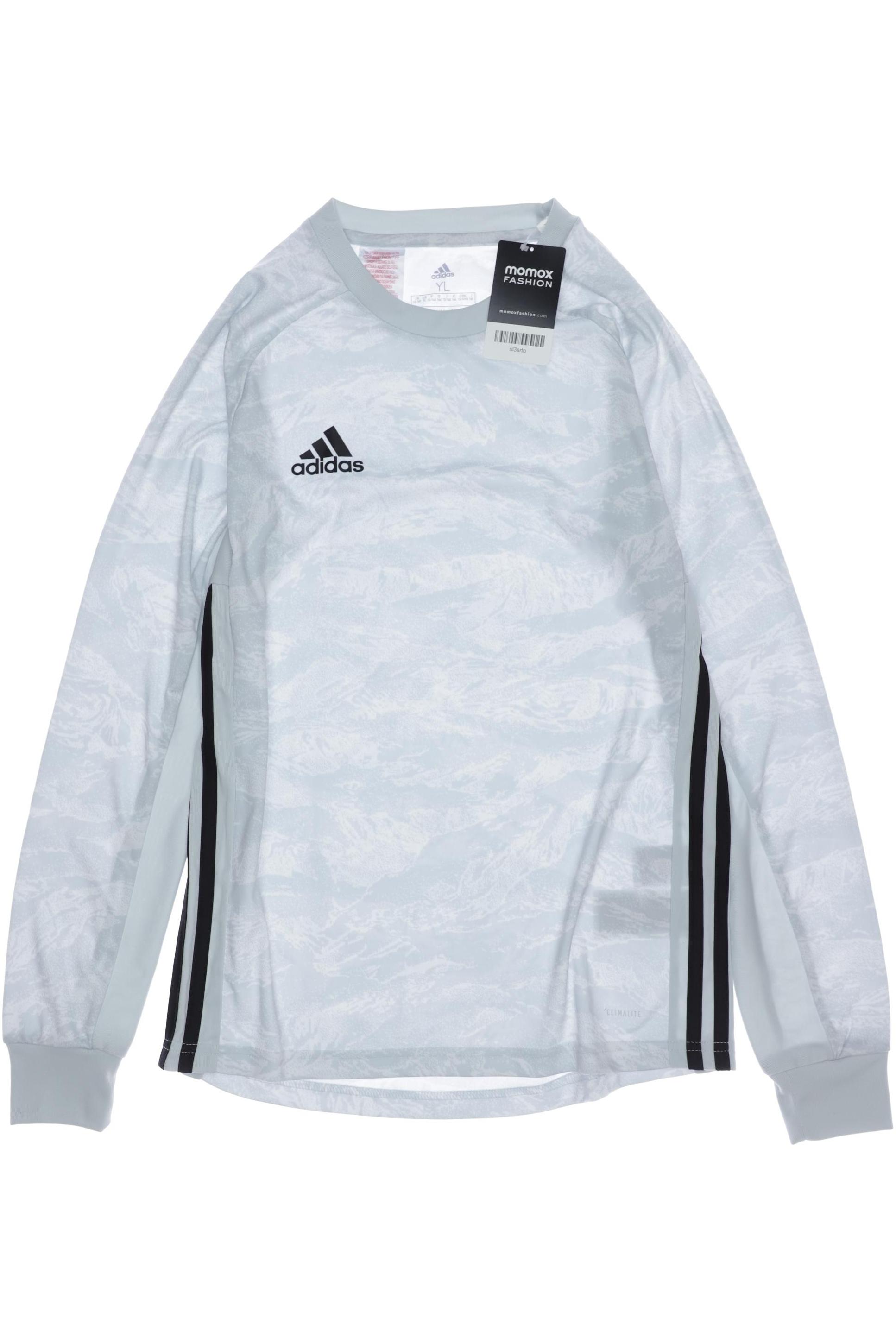 

adidas Herren Langarmshirt, weiß, Gr. 164