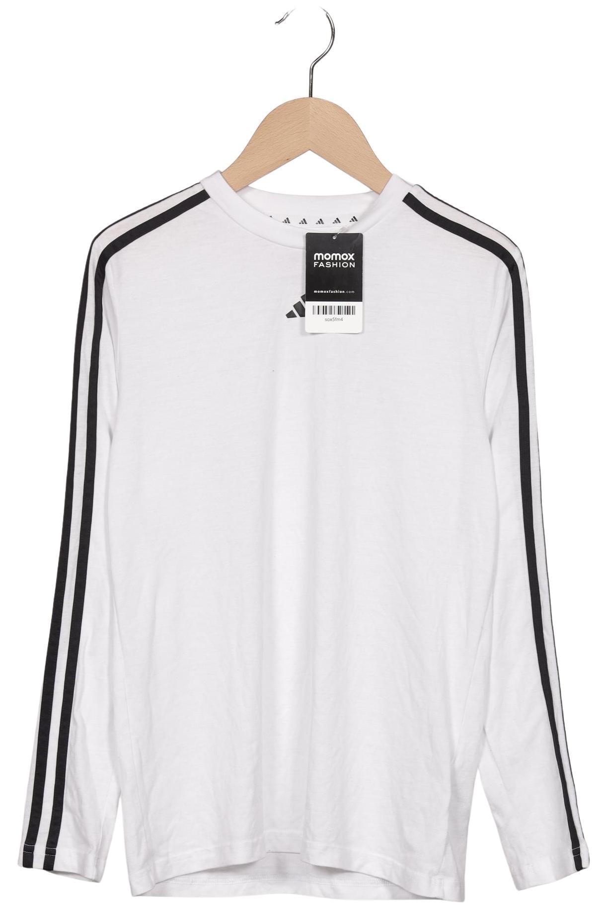 

adidas Herren Langarmshirt, weiß, Gr. 164