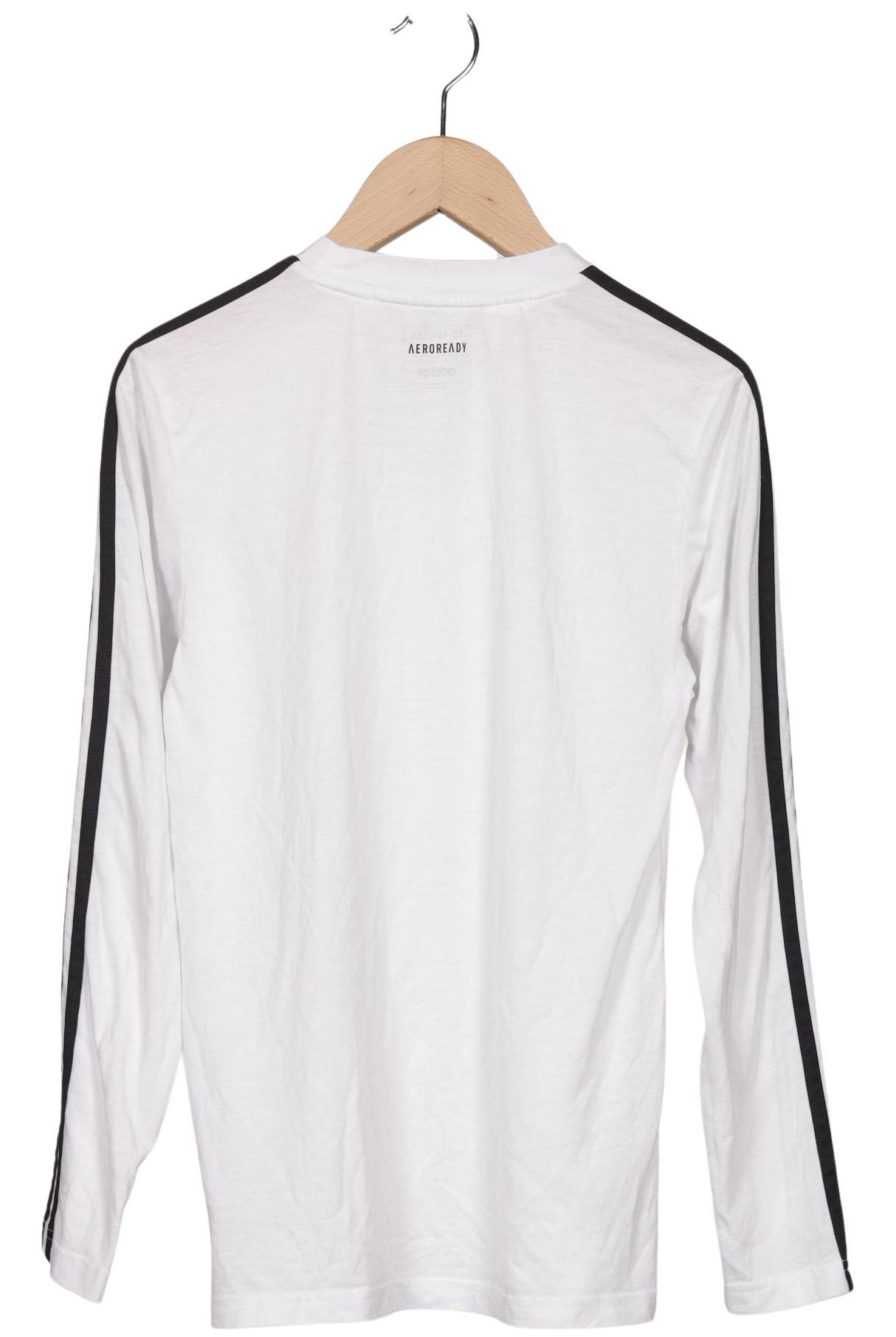 Thumbnail - adidas Jungen Langarmshirt, weiß, Gr. 164