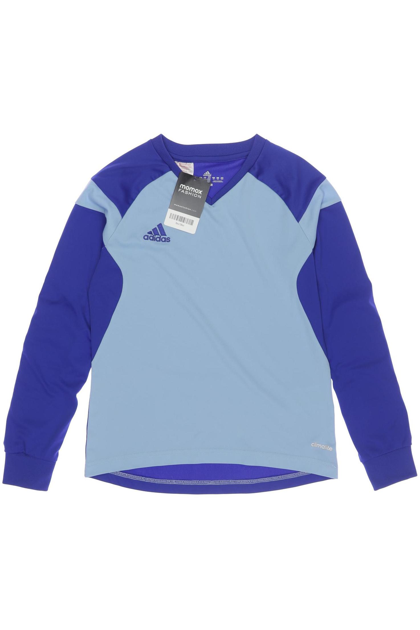 

adidas Herren Langarmshirt, hellblau, Gr. 140