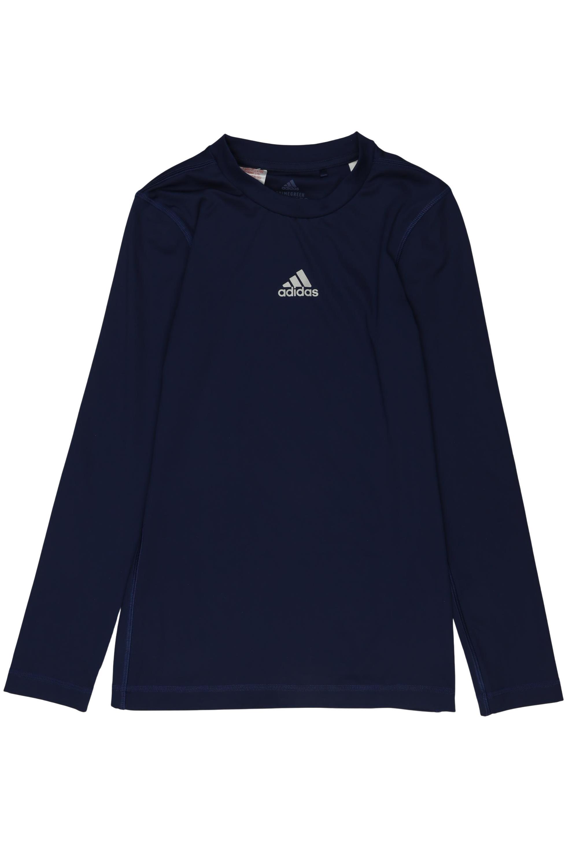 

adidas Jungen Langarmshirt, marineblau, Gr. 152