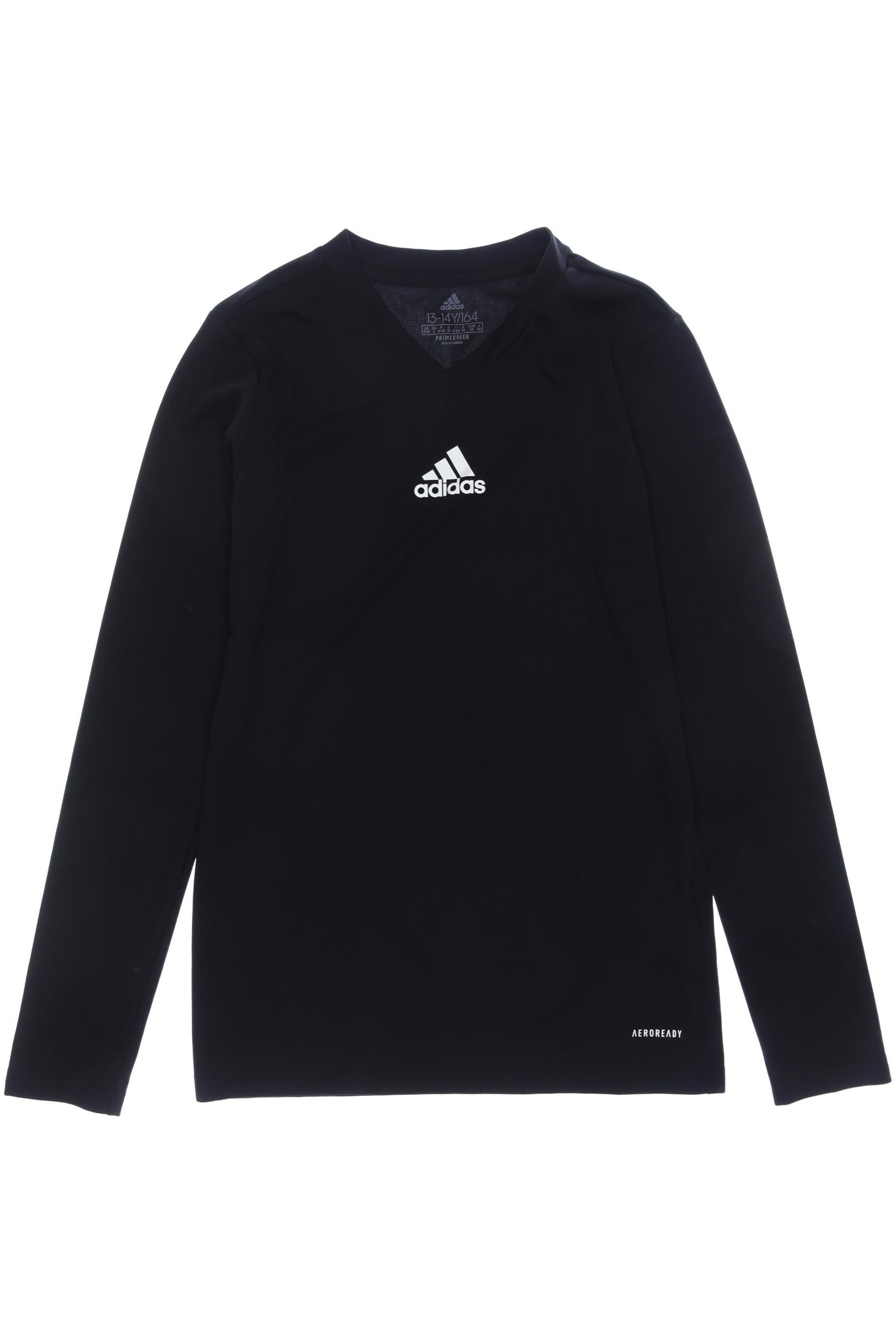 

adidas Herren Langarmshirt, schwarz, Gr. 164