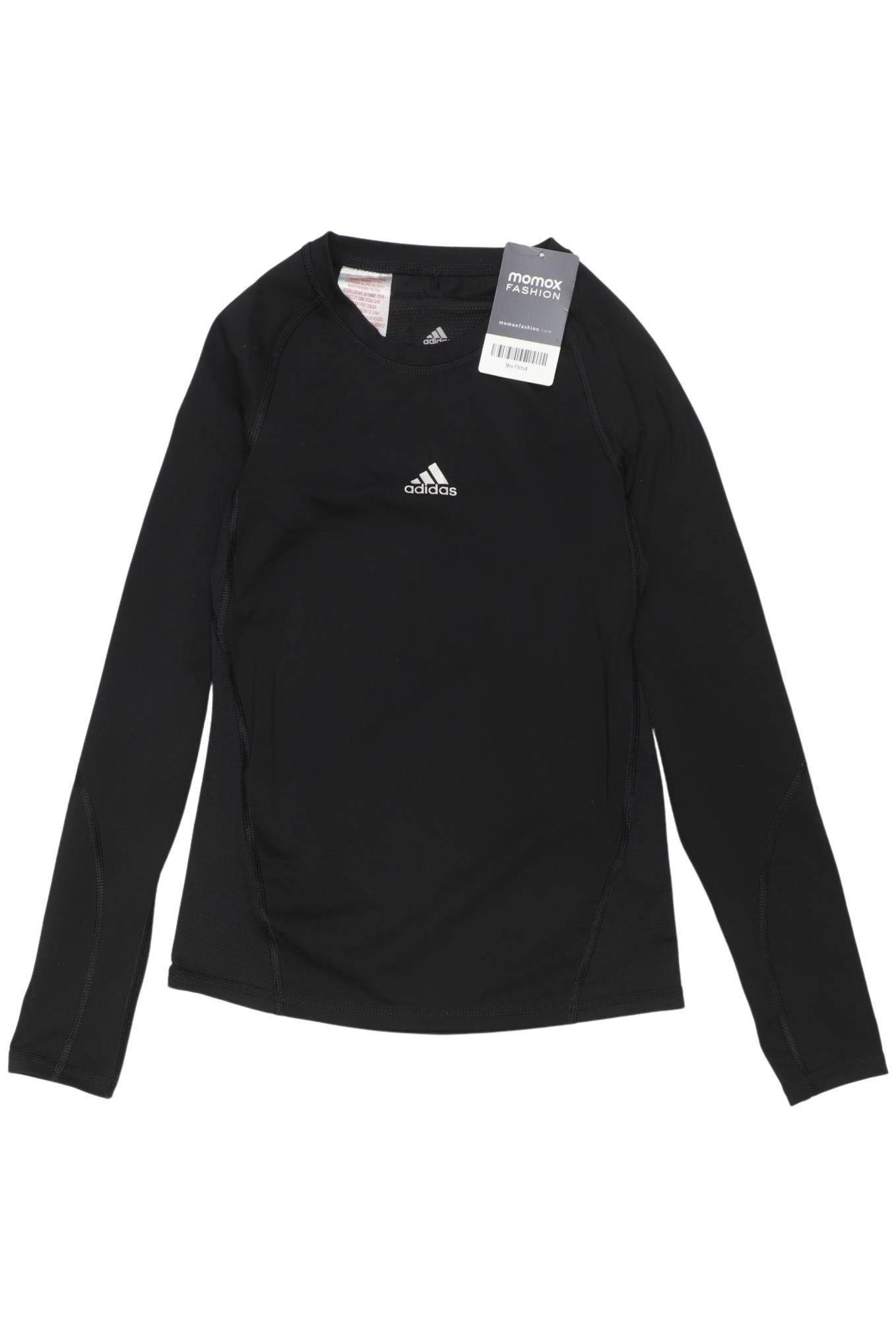 

adidas Jungen Langarmshirt, schwarz, Gr. 140