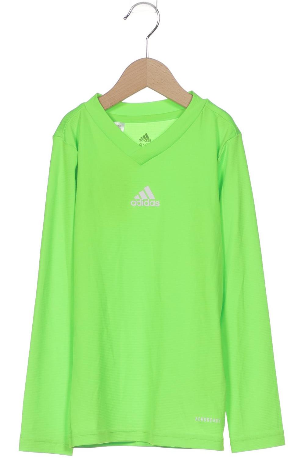 

adidas Herren Langarmshirt, neon, Gr. 128