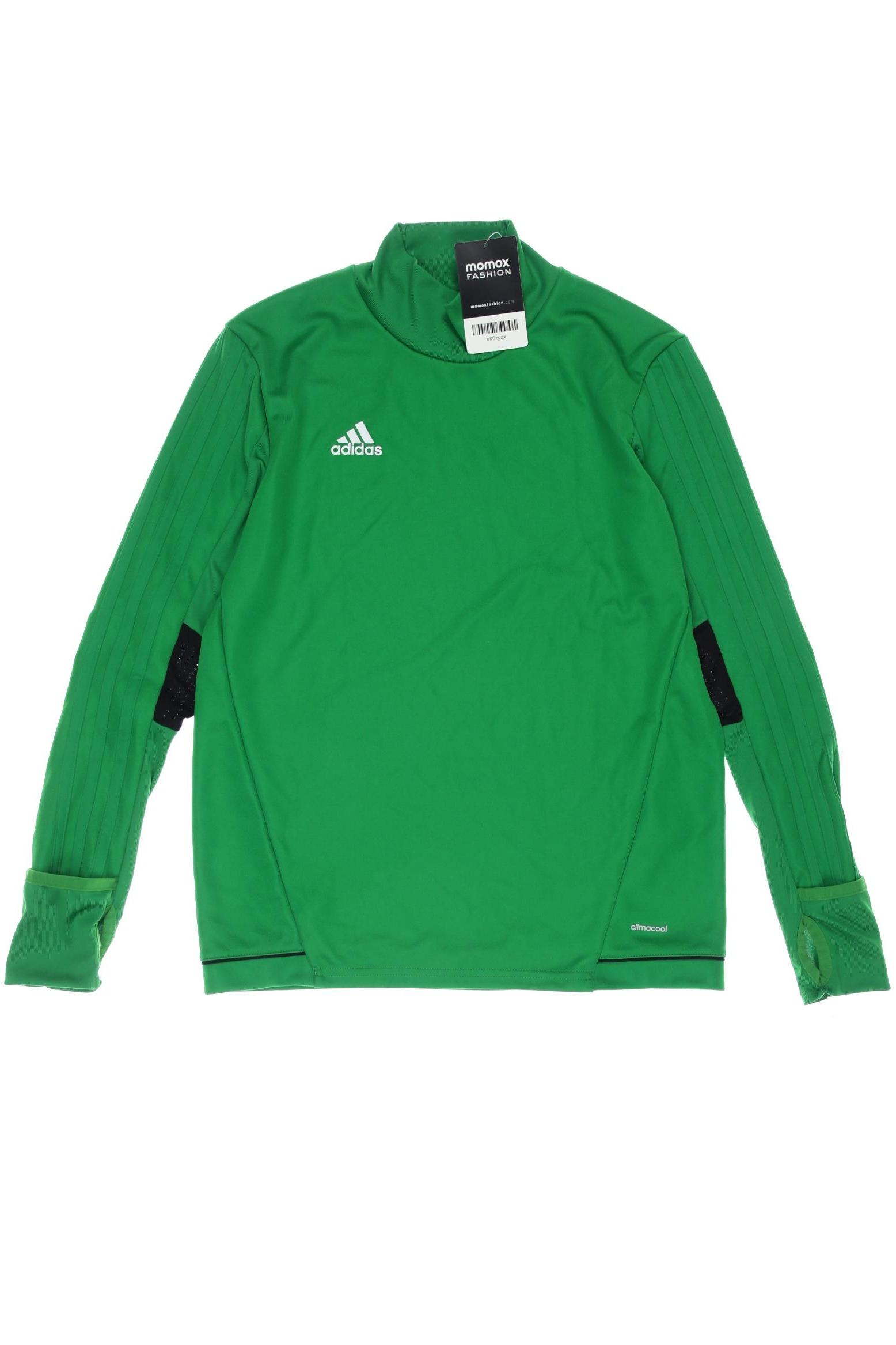 

adidas Herren Langarmshirt, grün, Gr. 152