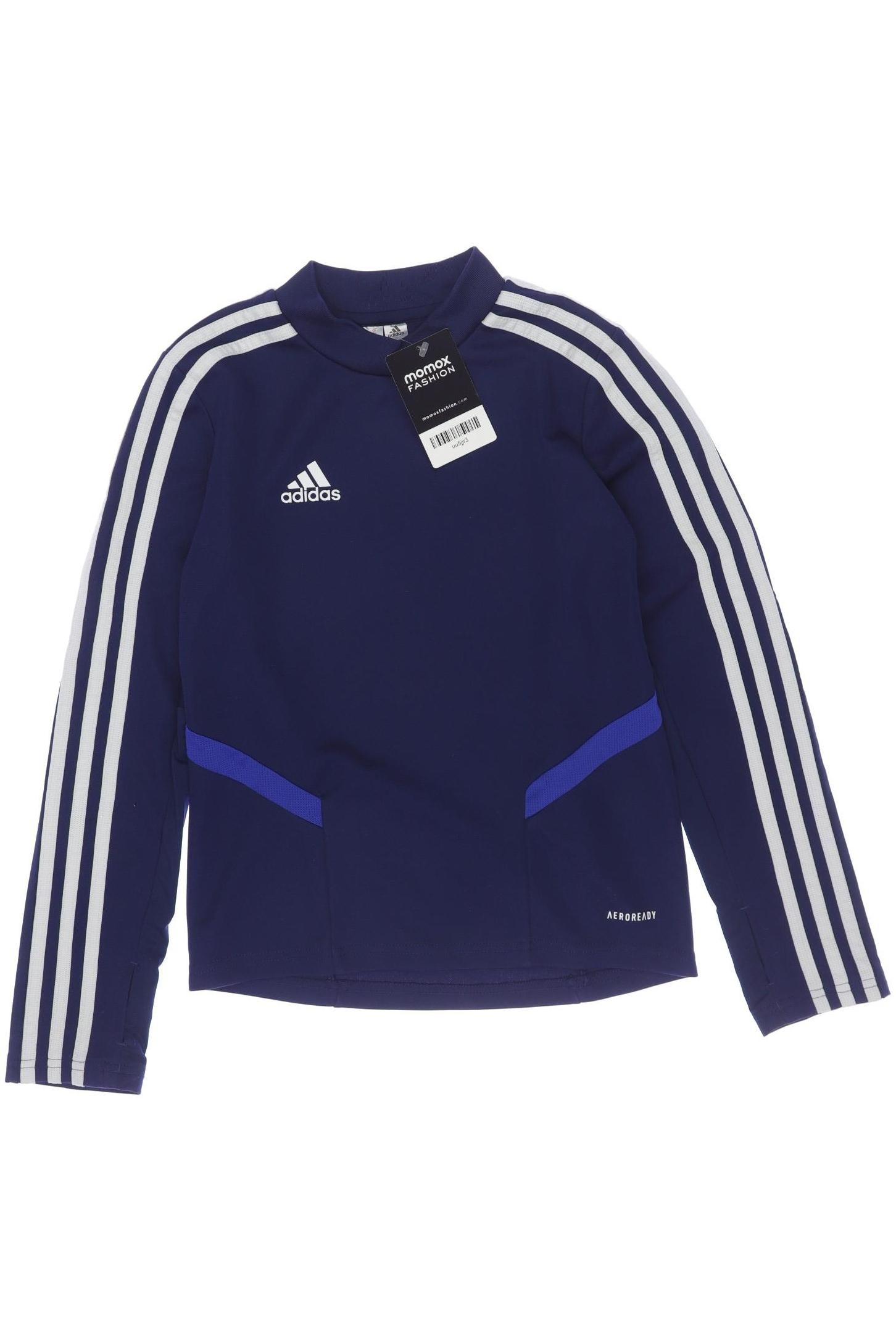

adidas Herren Langarmshirt, marineblau, Gr. 128