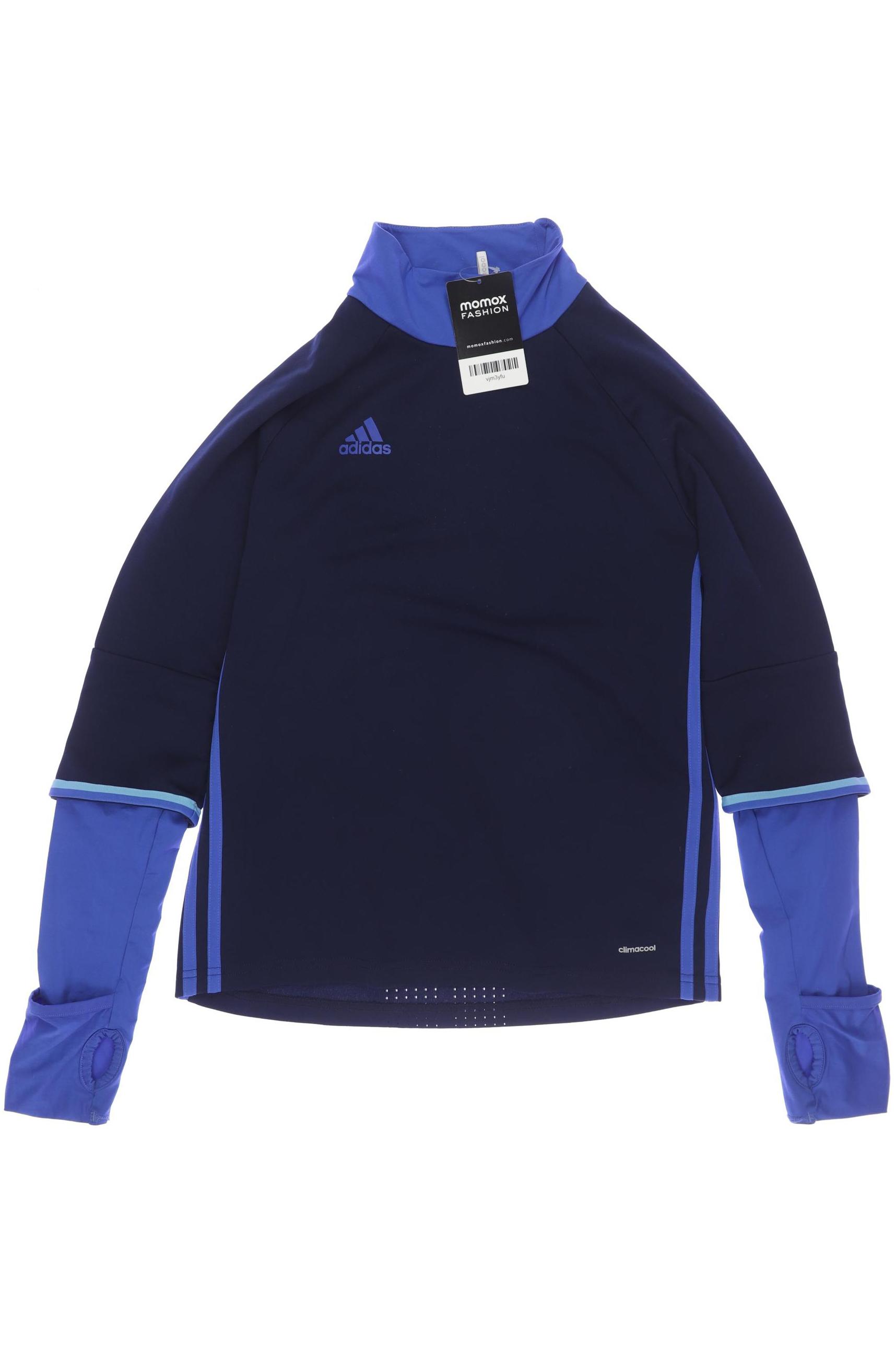 

adidas Herren Langarmshirt, marineblau, Gr. 164