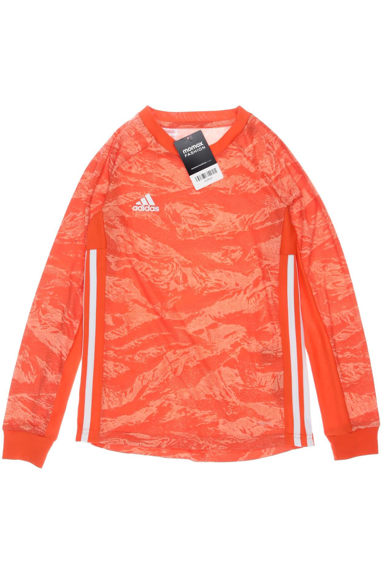 

adidas Herren Langarmshirt, orange, Gr. 140