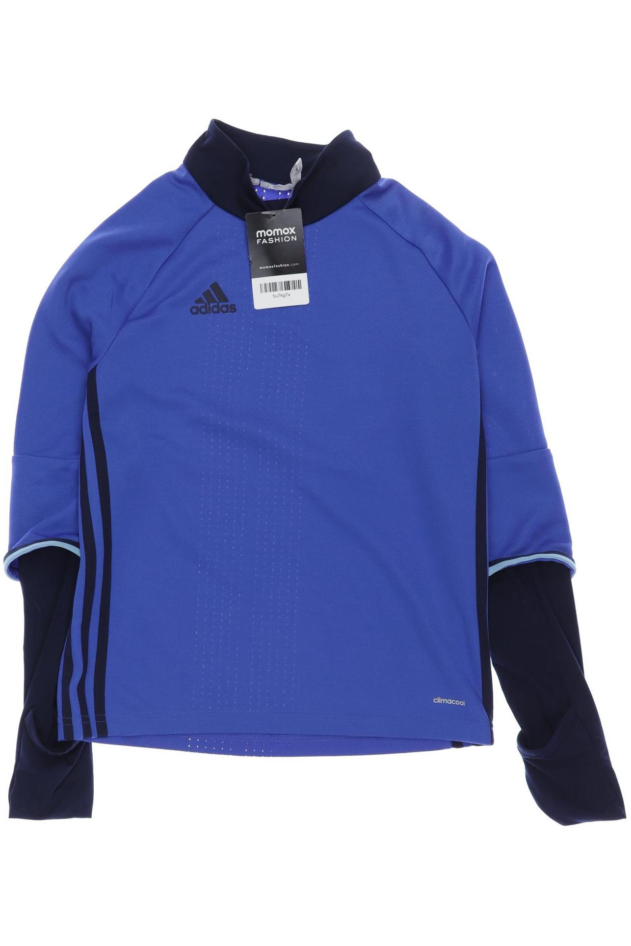 

adidas Herren Langarmshirt, blau, Gr. 152
