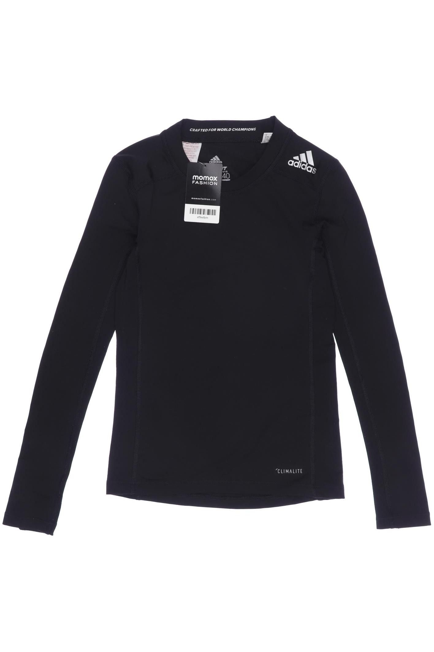 

adidas Jungen Langarmshirt, schwarz