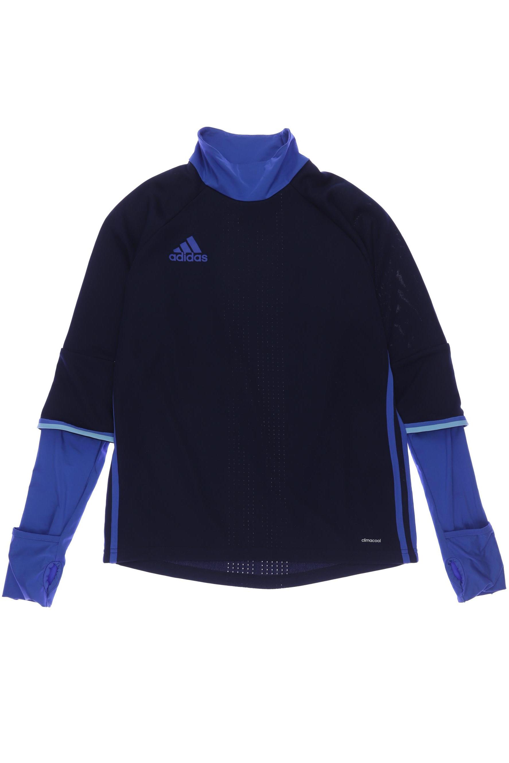

adidas Jungen Langarmshirt, marineblau