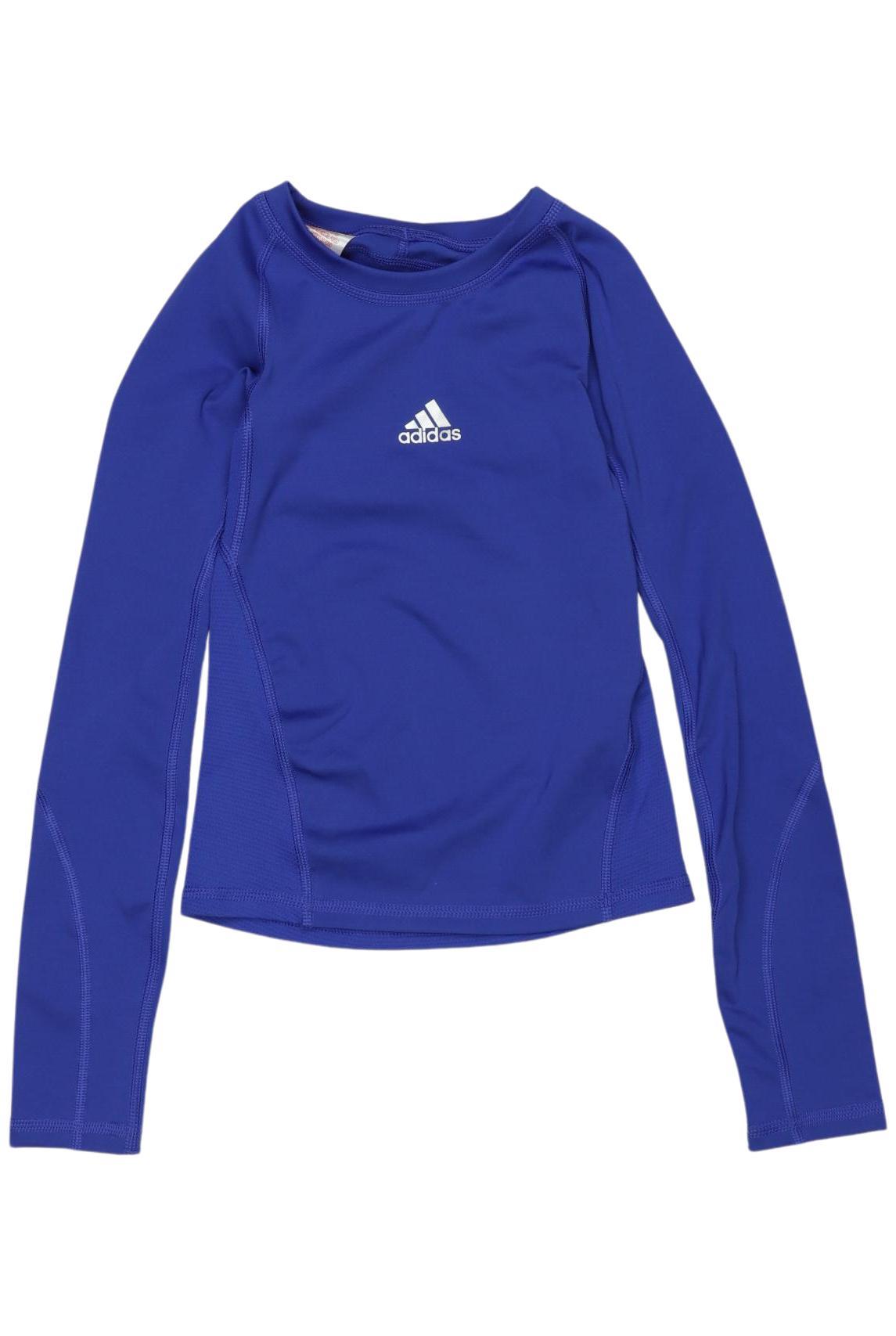 

adidas Jungen Langarmshirt, blau, Gr. 116